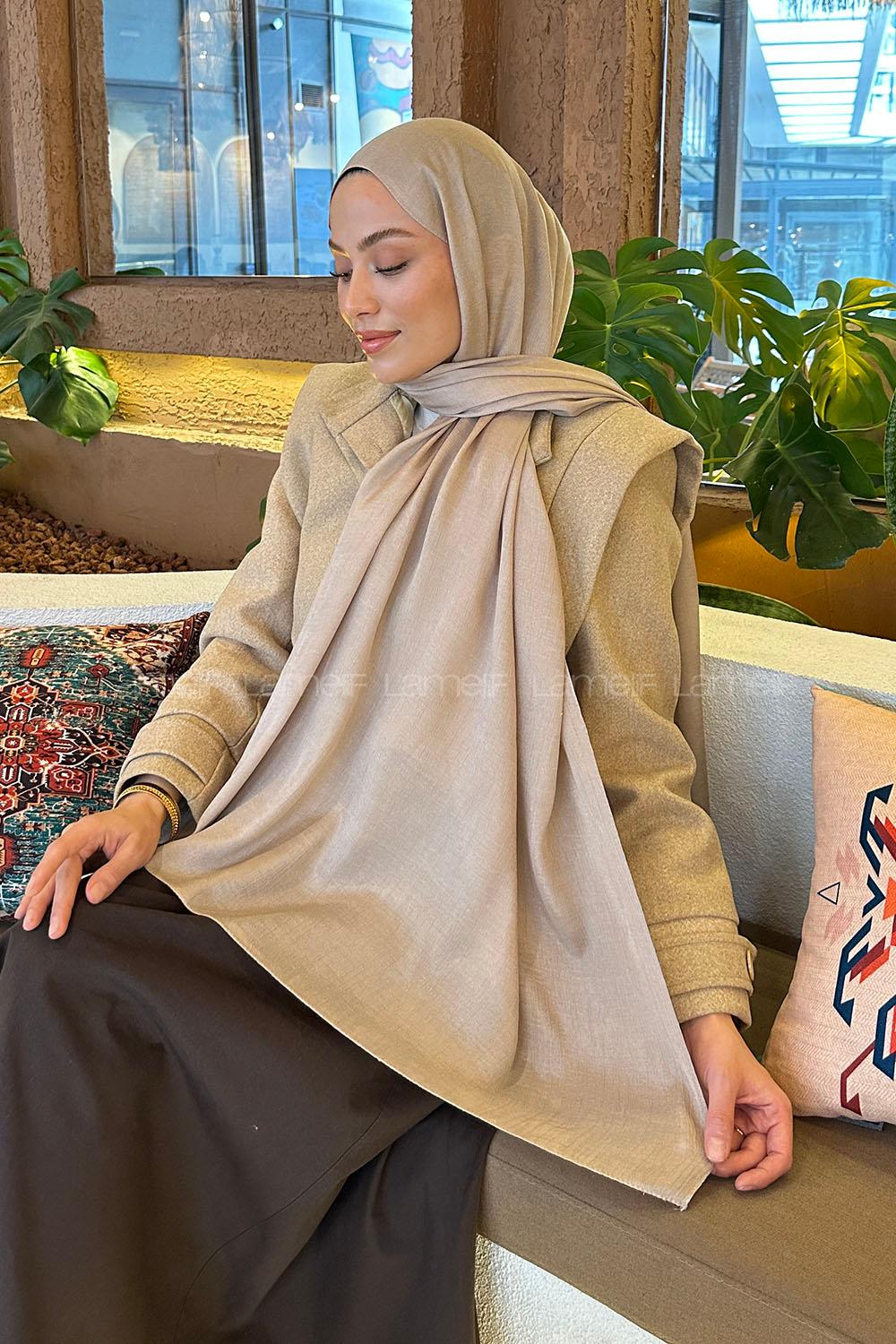 Lamelif Star Şal Vizon