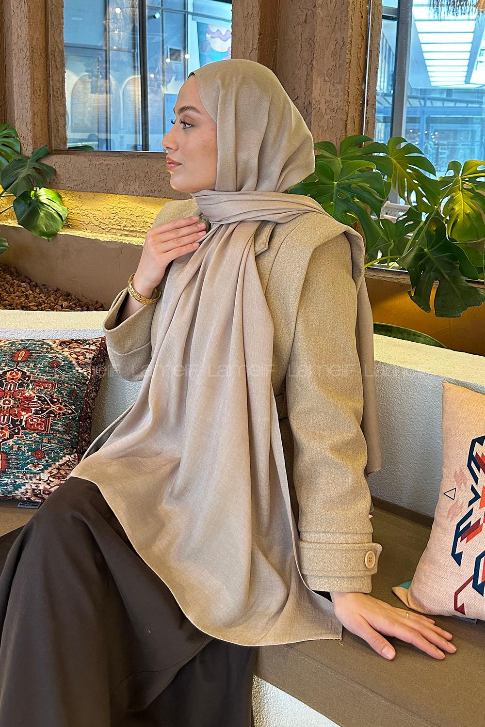 Lamelif Star Şal Vizon