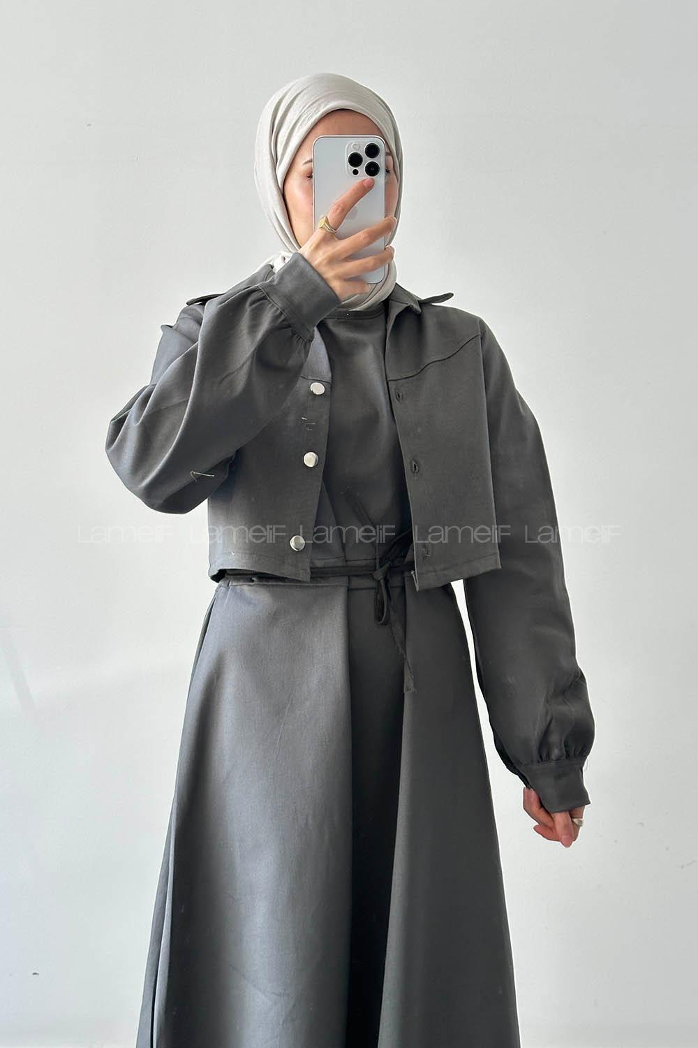 Lamelif Jileli İkili Takım Haki