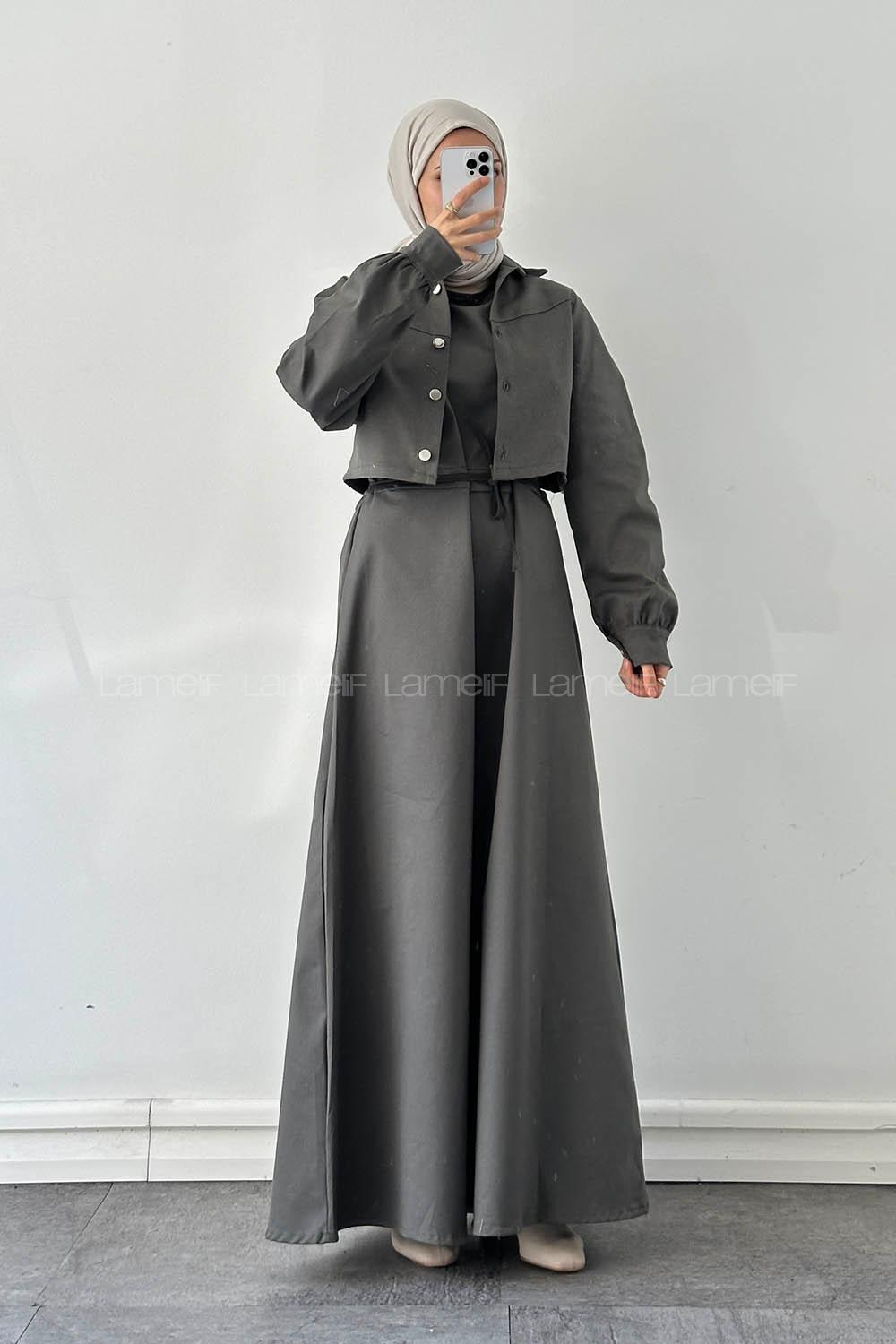 Lamelif Jileli İkili Takım Haki