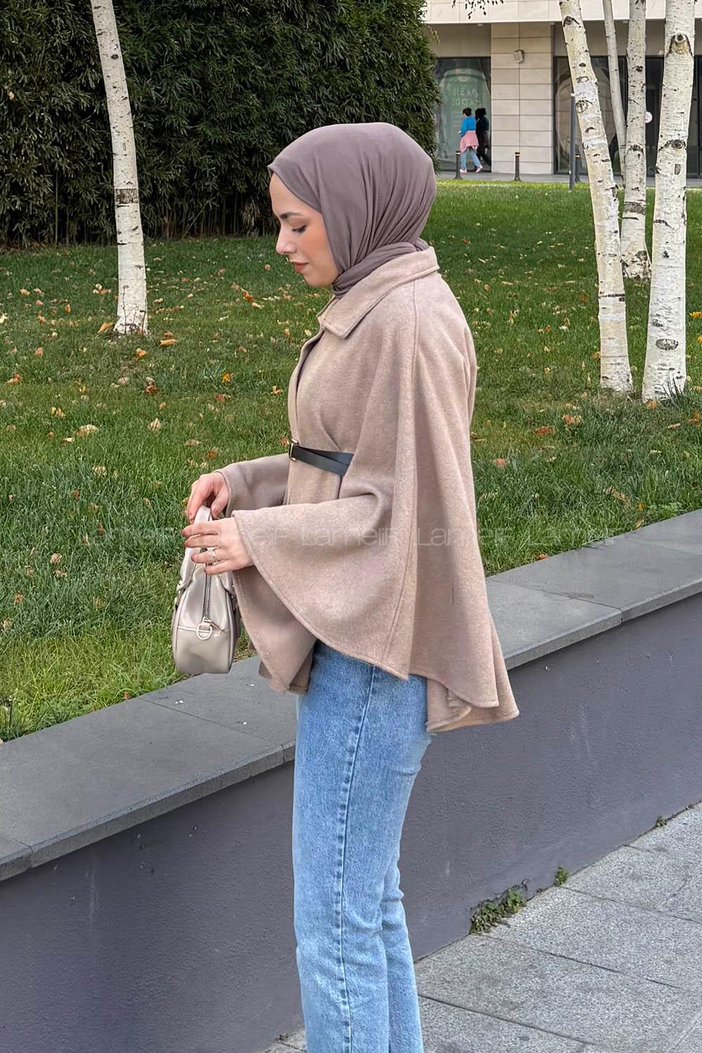 Lamelif Kemerli Panço Sütlu kahve