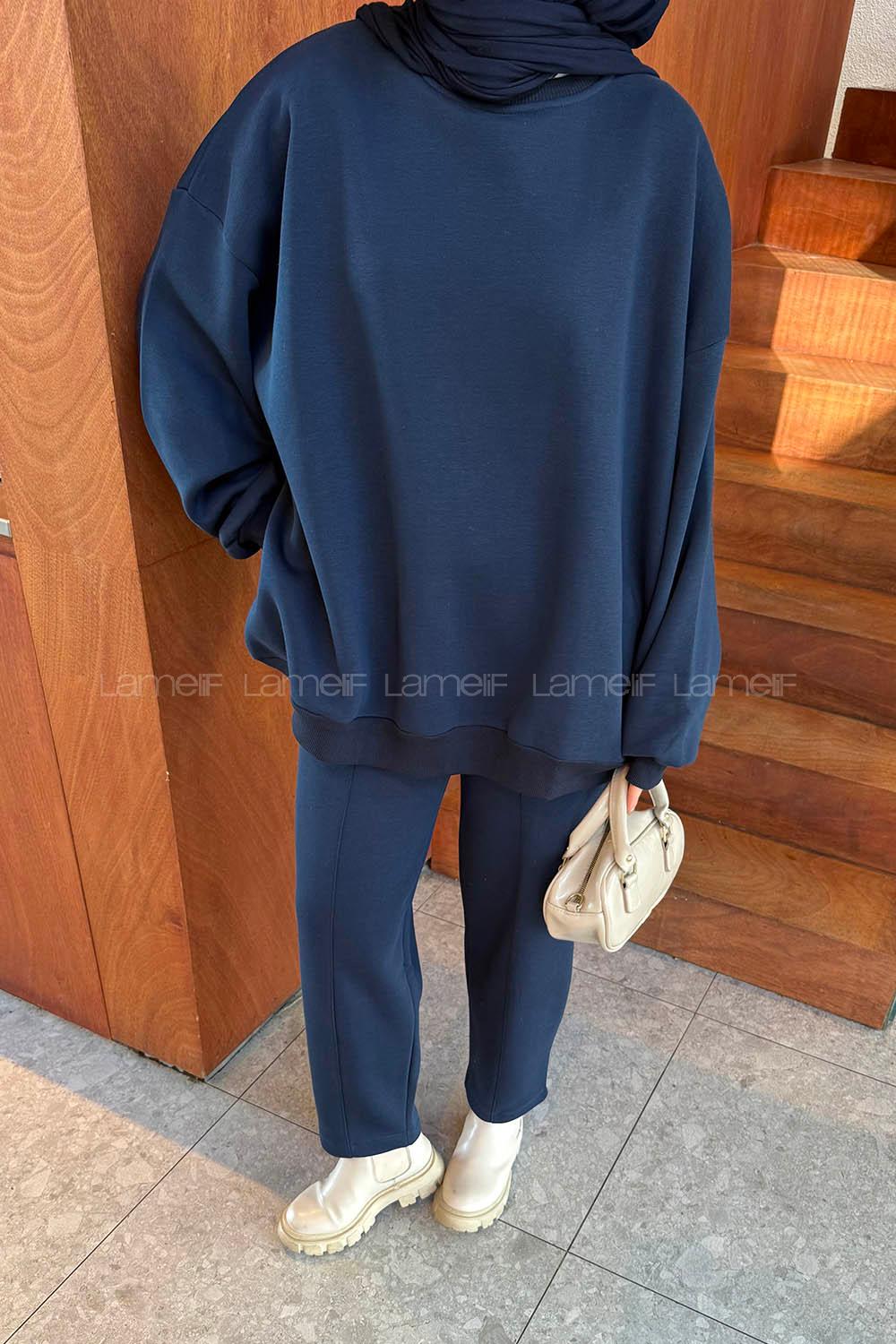 Lamelif Eşofman Takımı Lacivert