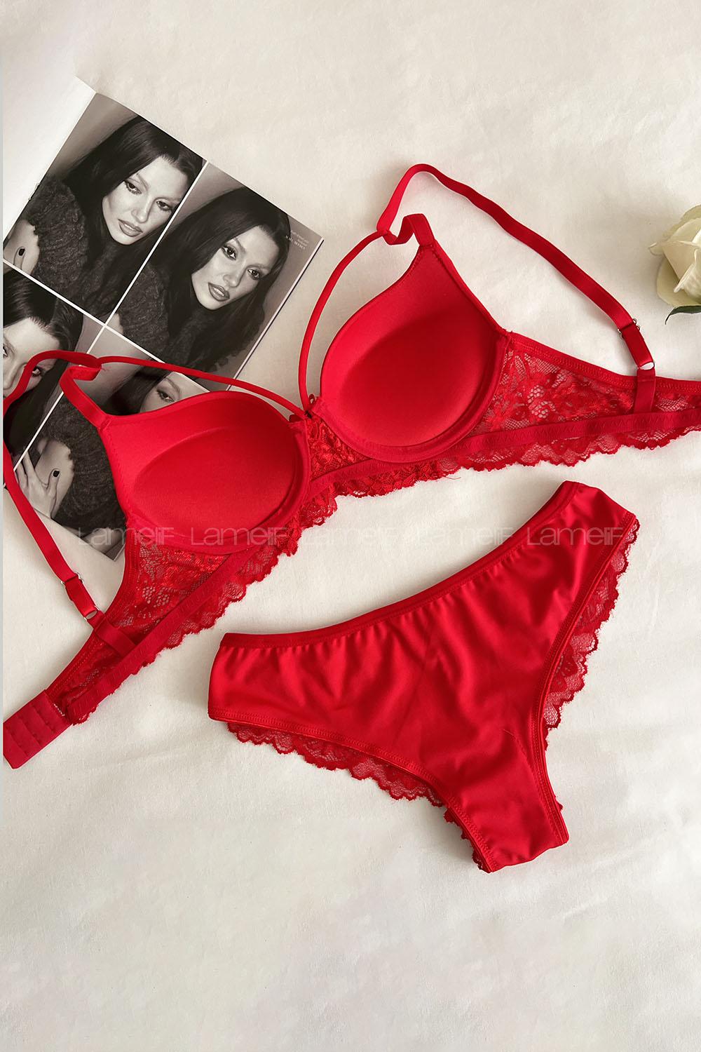 Lamelif Mikro Bralet Sütyen Takım