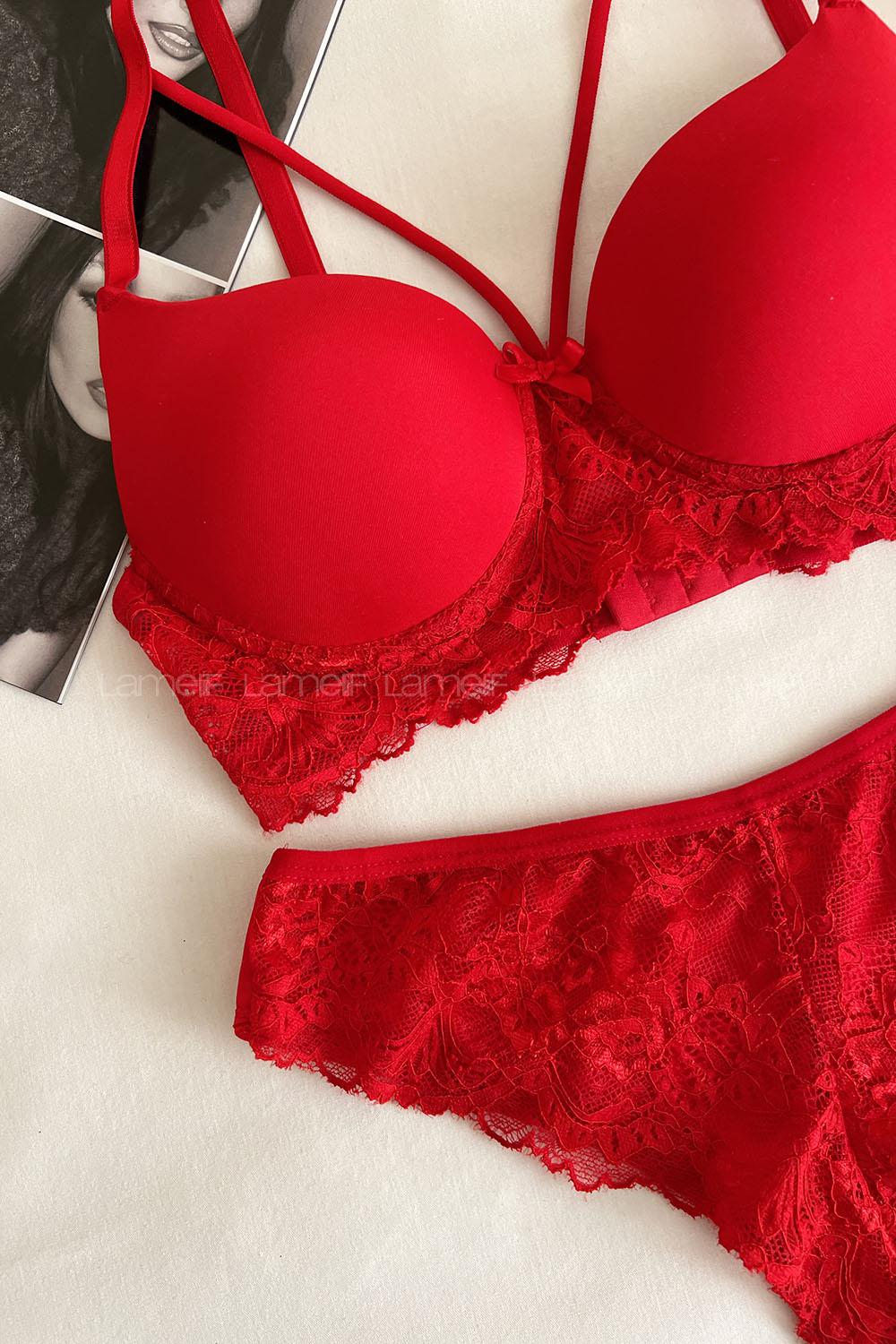 Lamelif Mikro Bralet Sütyen Takım