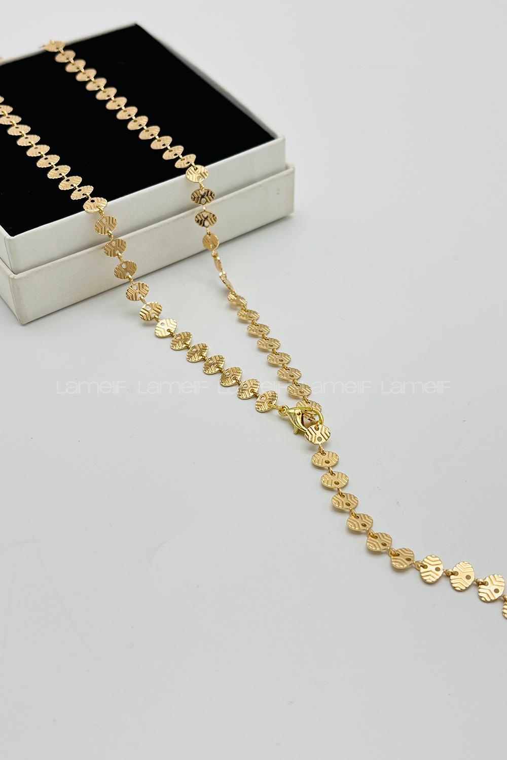 Lamelif Gold Damla Y Kolye