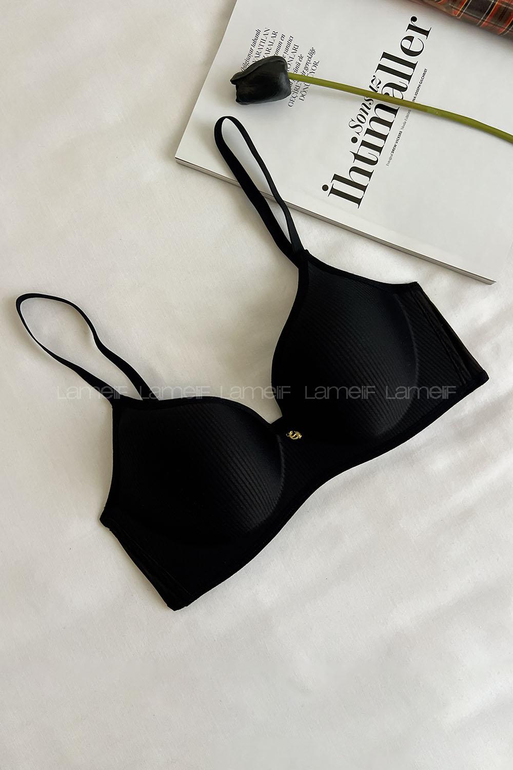 Lamelif Marbella Mikro Presli Kapsız Lazer Sütyen