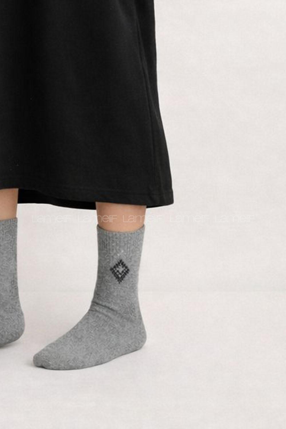 Lamelif Hakiki Yün Çorap