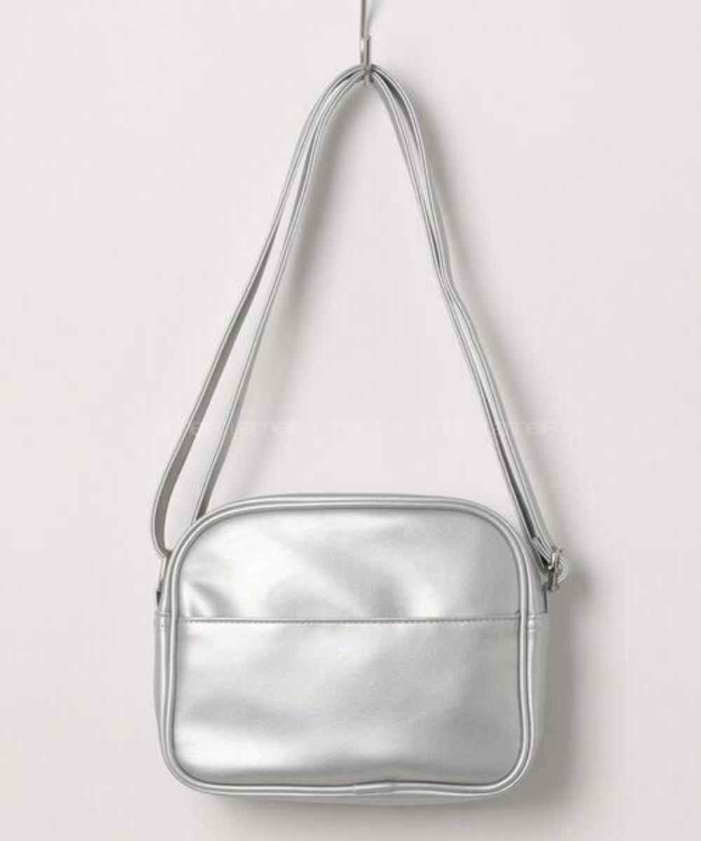 Silver Buckle Skin Hand Bag Bag