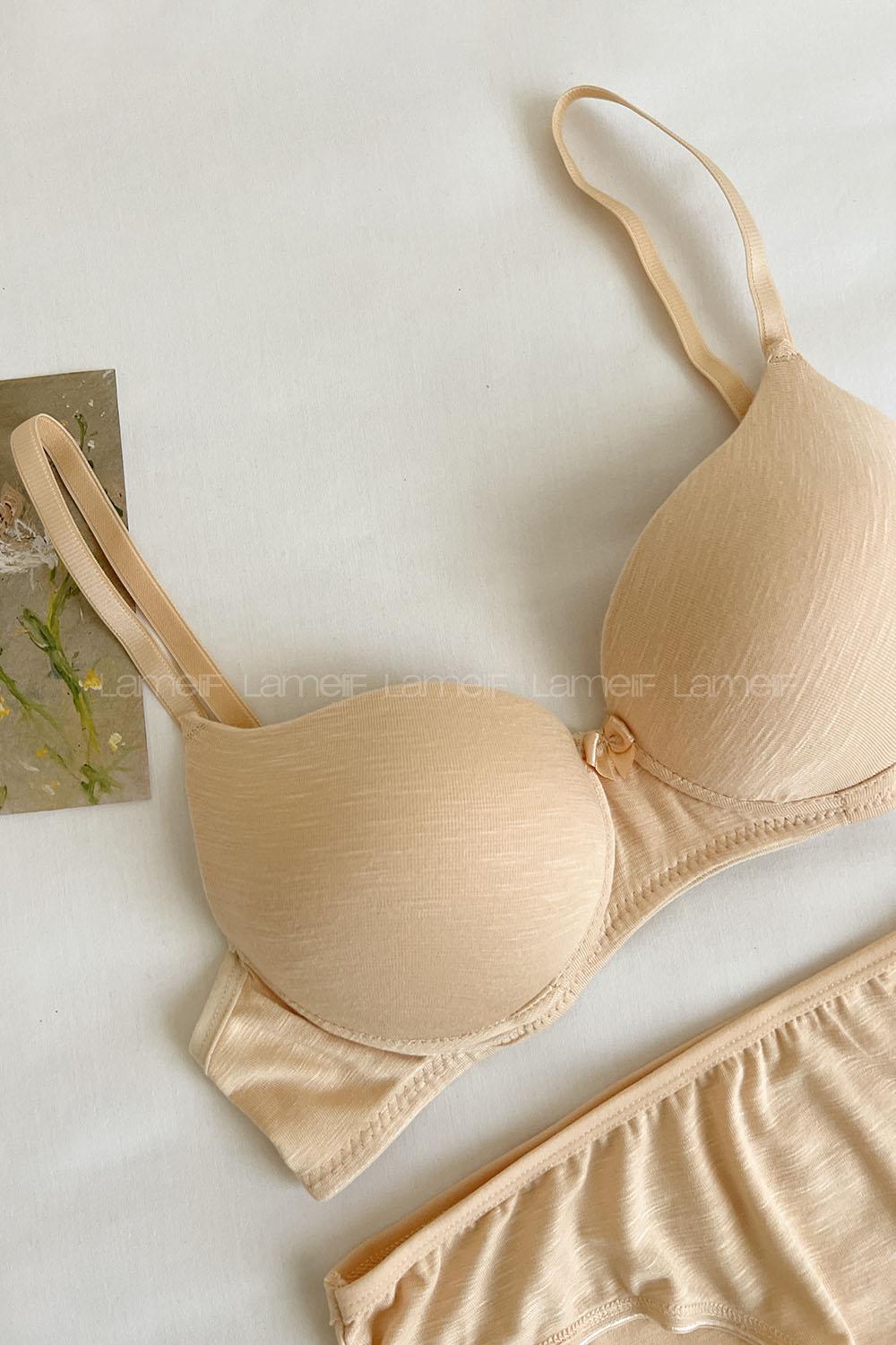 Lamelif Penye Destekli Takım Siyah Renk