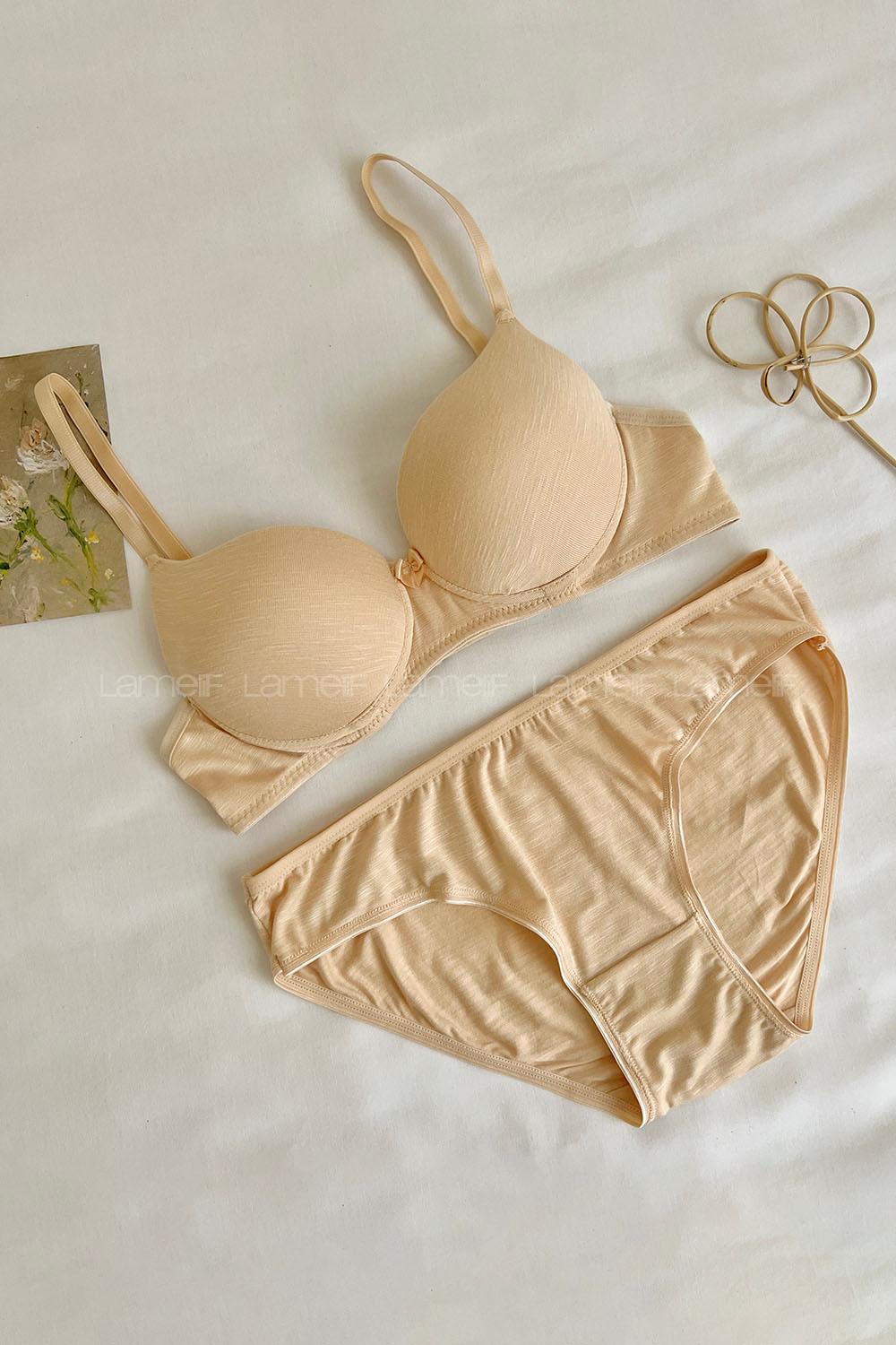 Lamelif Penye Destekli Takım Siyah Renk