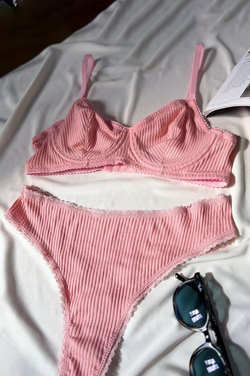 Lamelif Pamuk Sütyen Takım