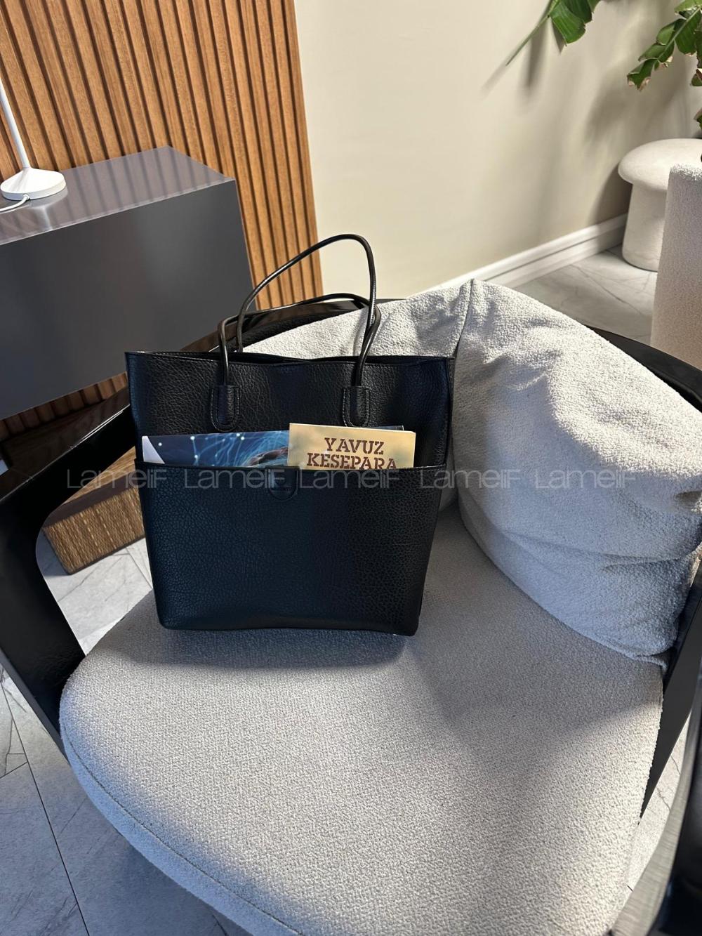 Lamelif Novaa Kadın El ve Omuz Çantası İç Çantalı