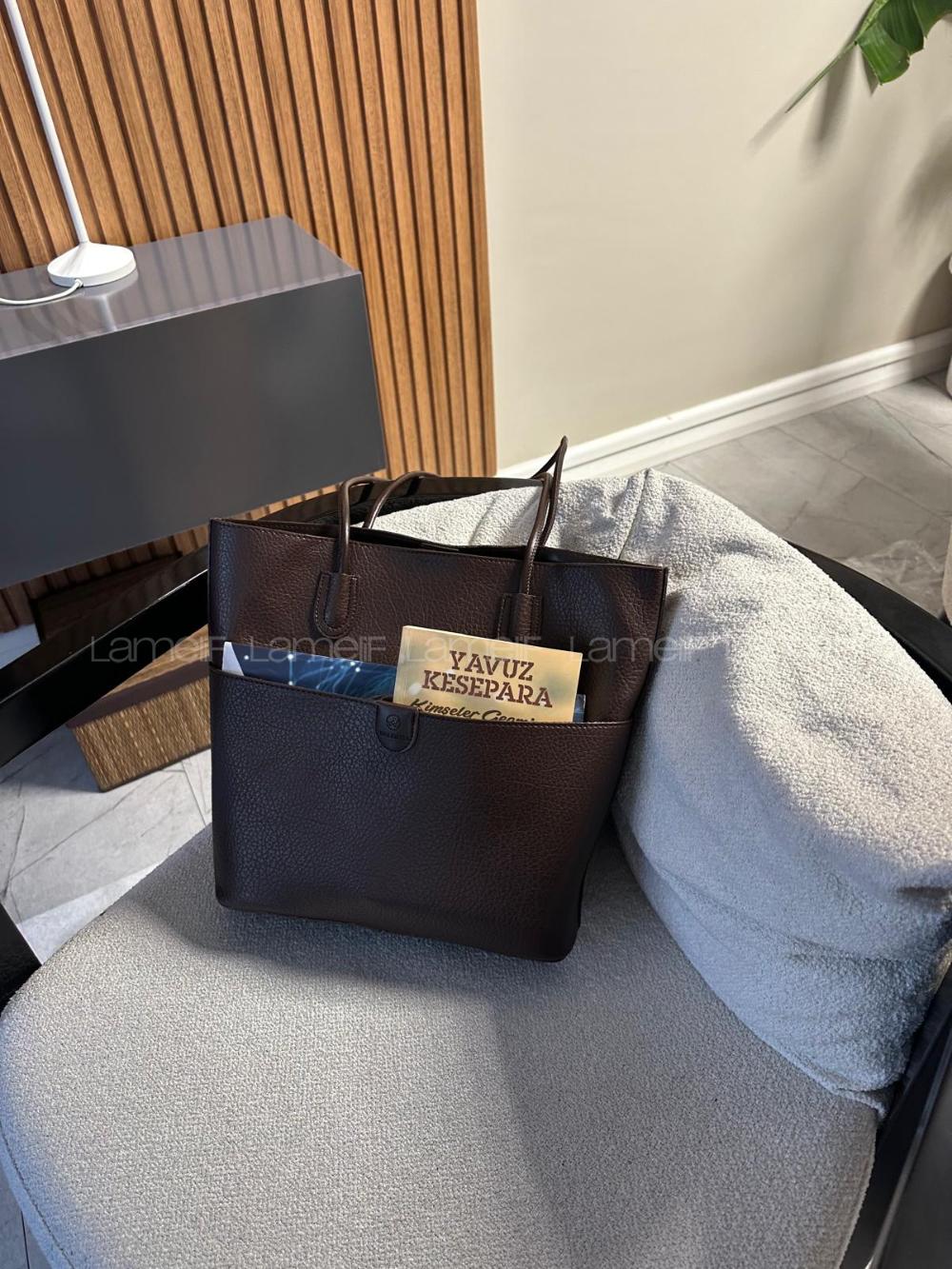 Lamelif Novaa Kadın El ve Omuz Çantası İç Çantalı