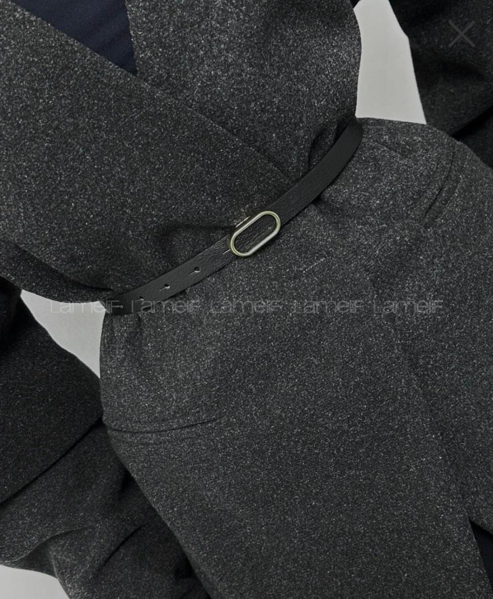 Lamelif Gold Tokalı Krem Suni Deri Kadın Kemer – Elegant Seri