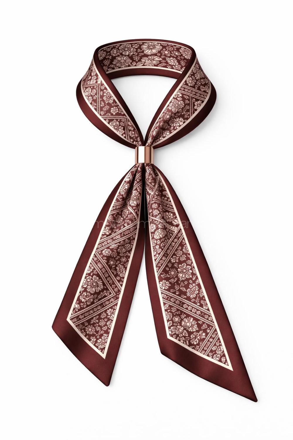 Claret Red Foulard