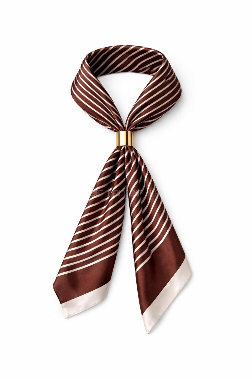 Brown Foulard