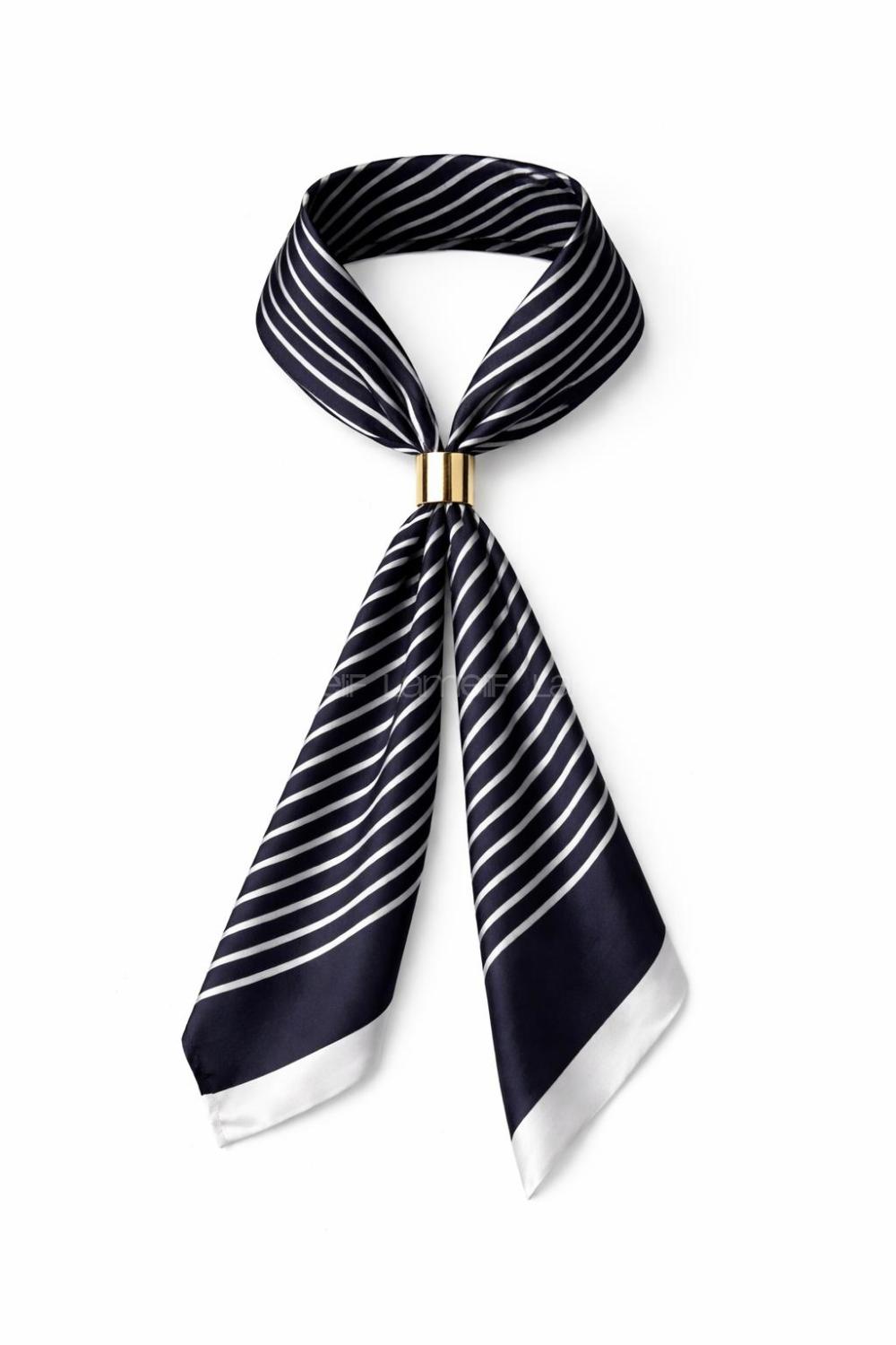 Navy Blue Foulard