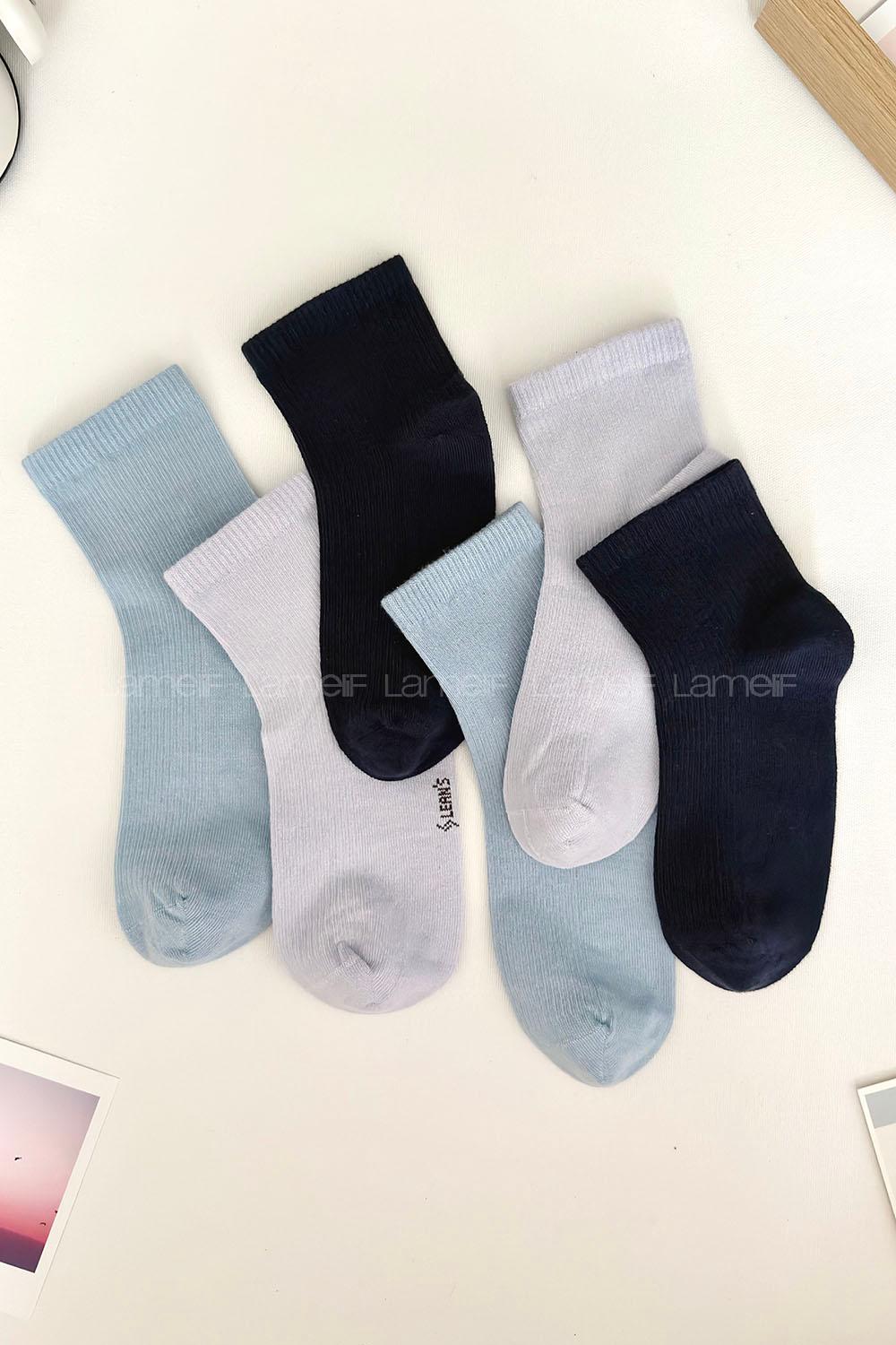 Lamelif 3lü İhracat Yarım Konç Çorap