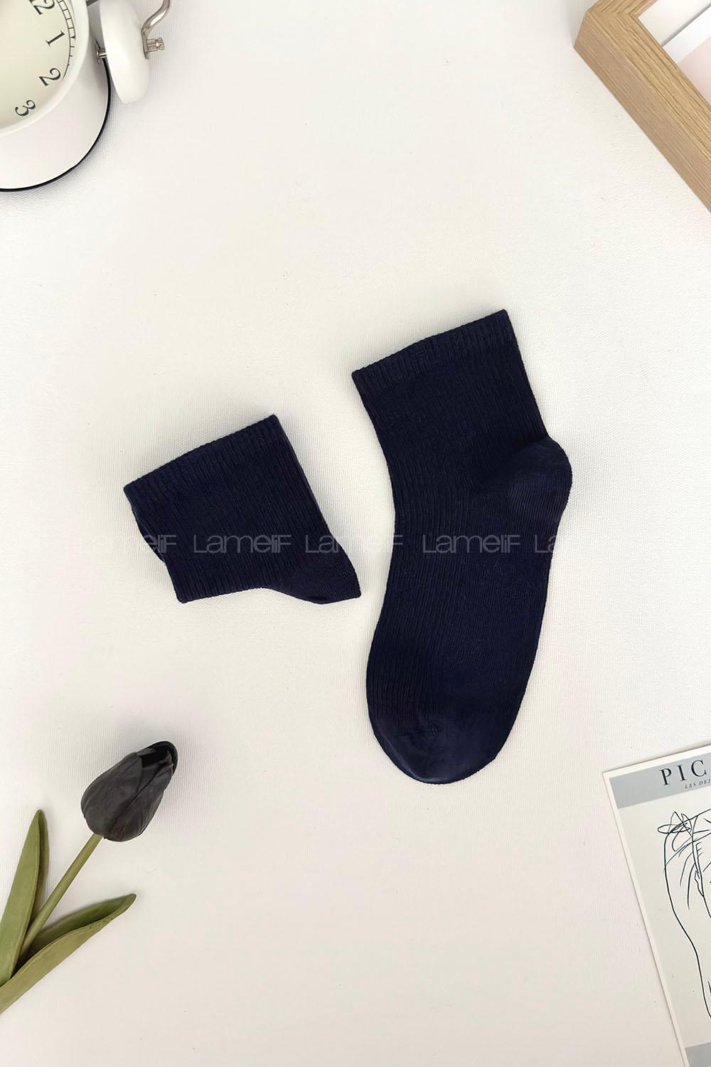 Lamelif 3lü İhracat Yarım Konç Çorap