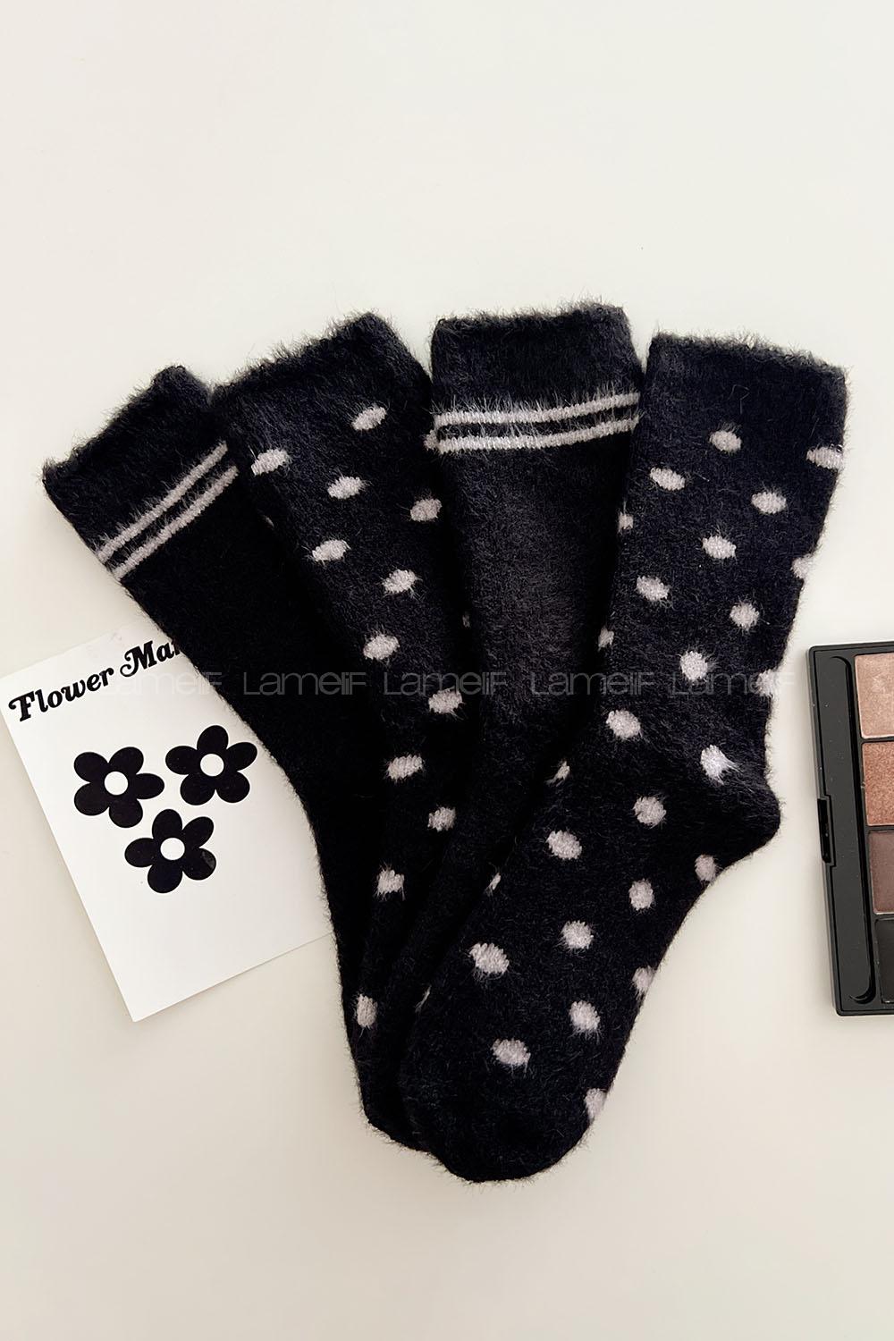 Lamelif 2li Peluş Çorap