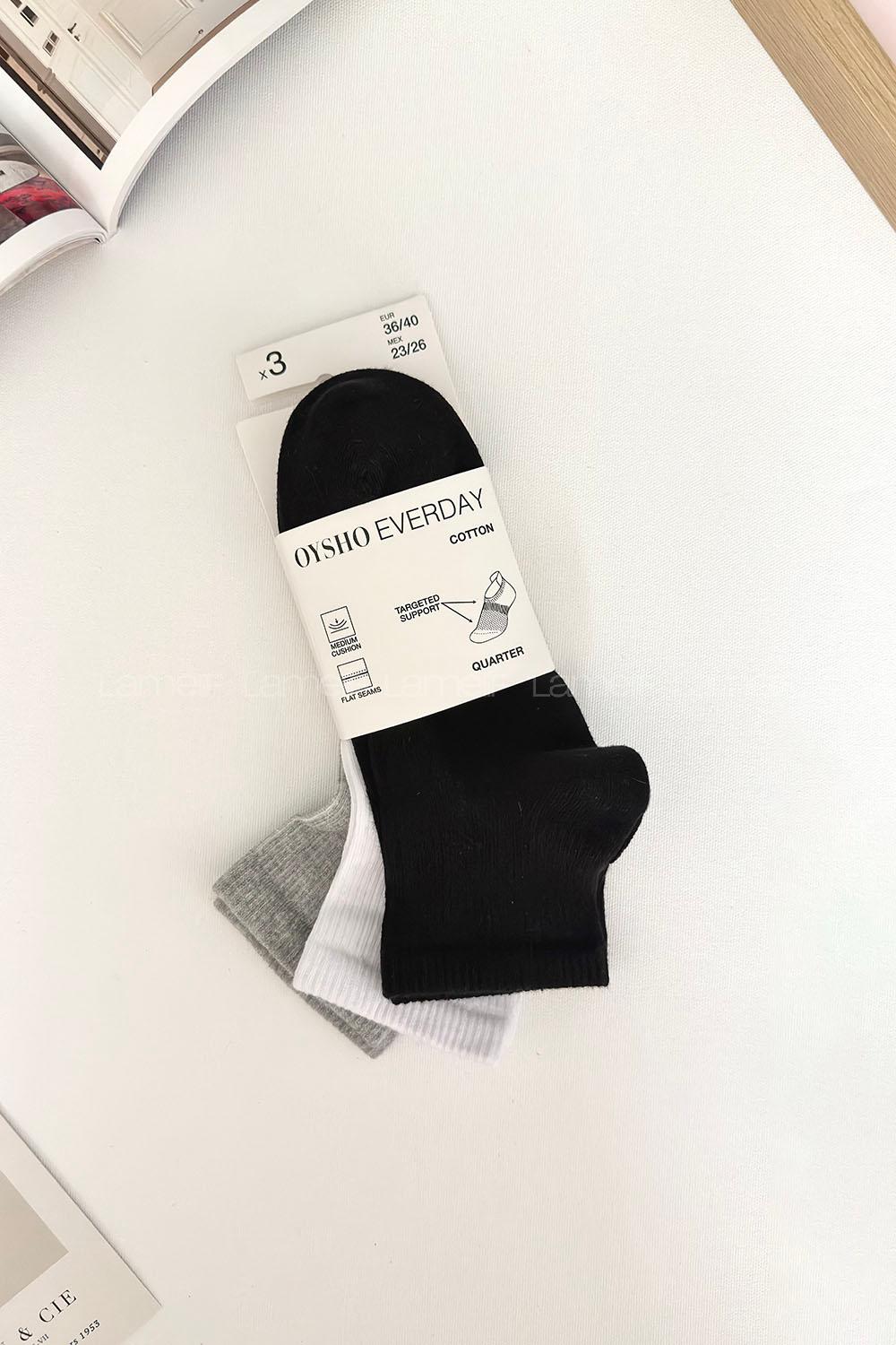Lamelif 3lü İhracat Yarım Konç Çorap