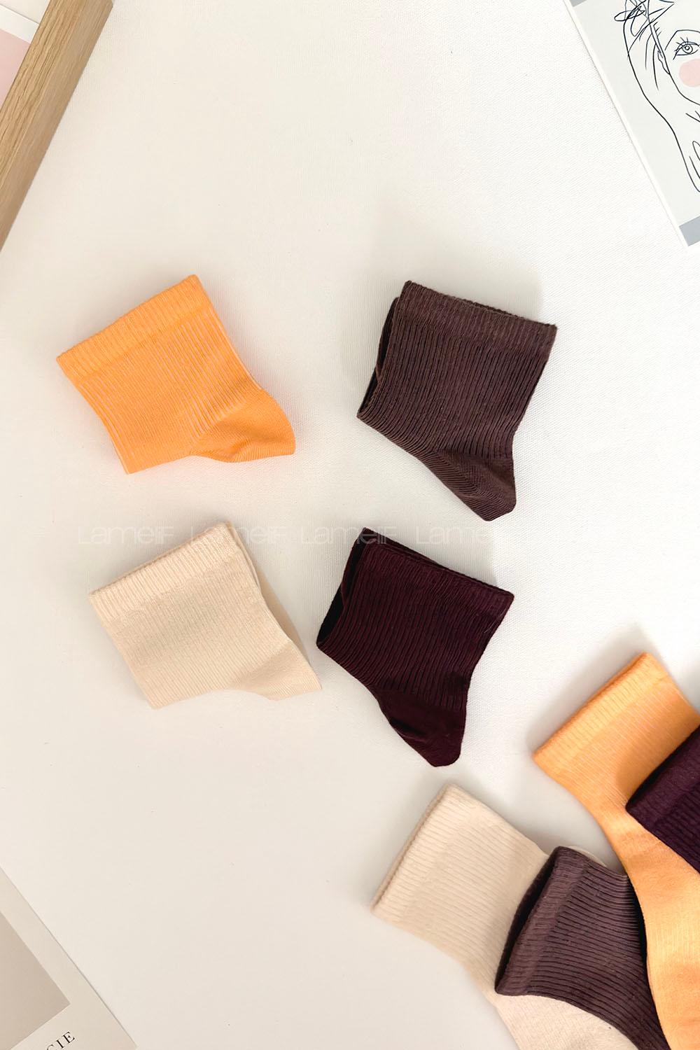 Lamelif 4lü İhracat Yarım Konç Çorap