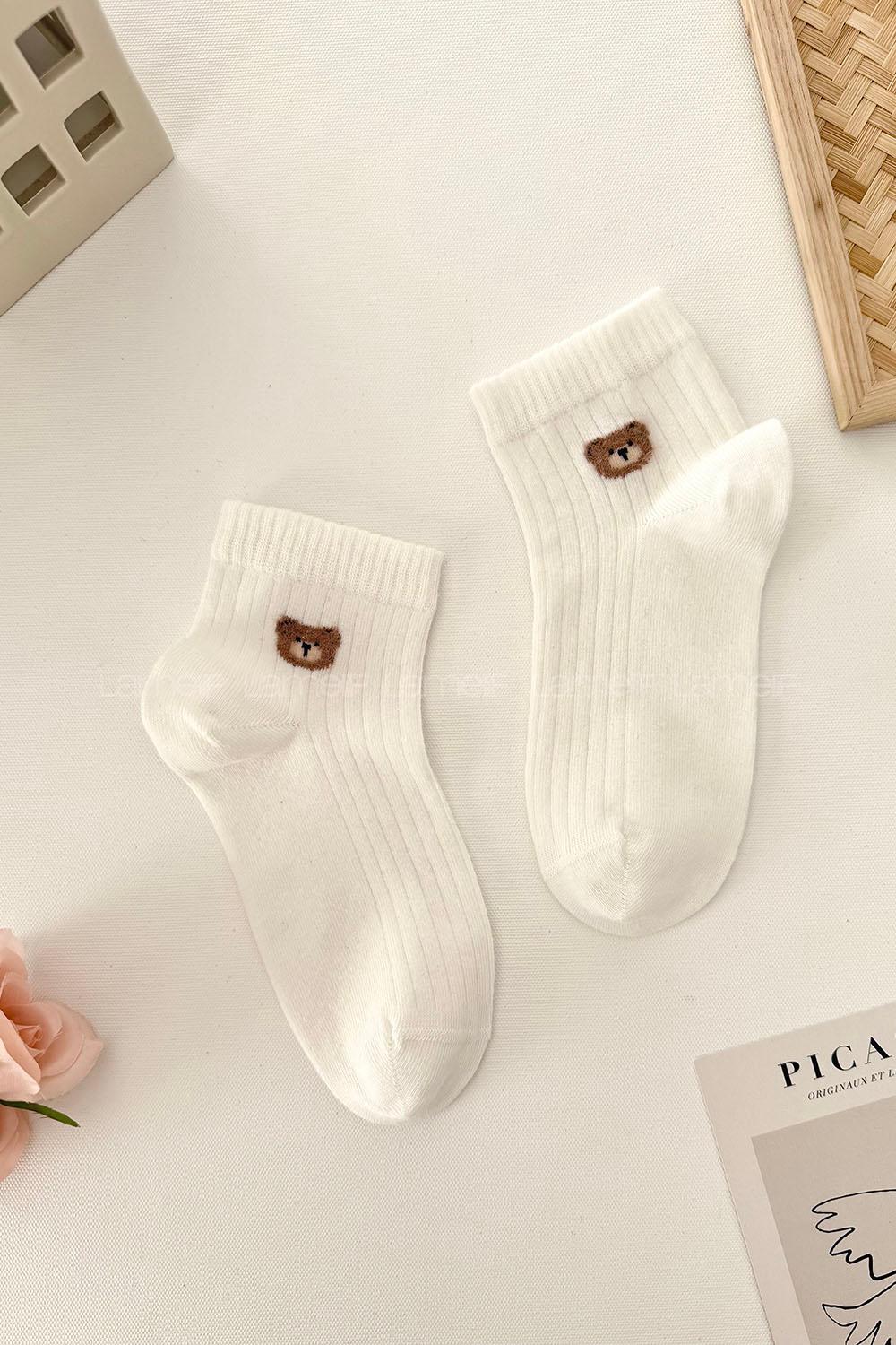 Lamelif 3lü Ayı Yarım Konç Çorap