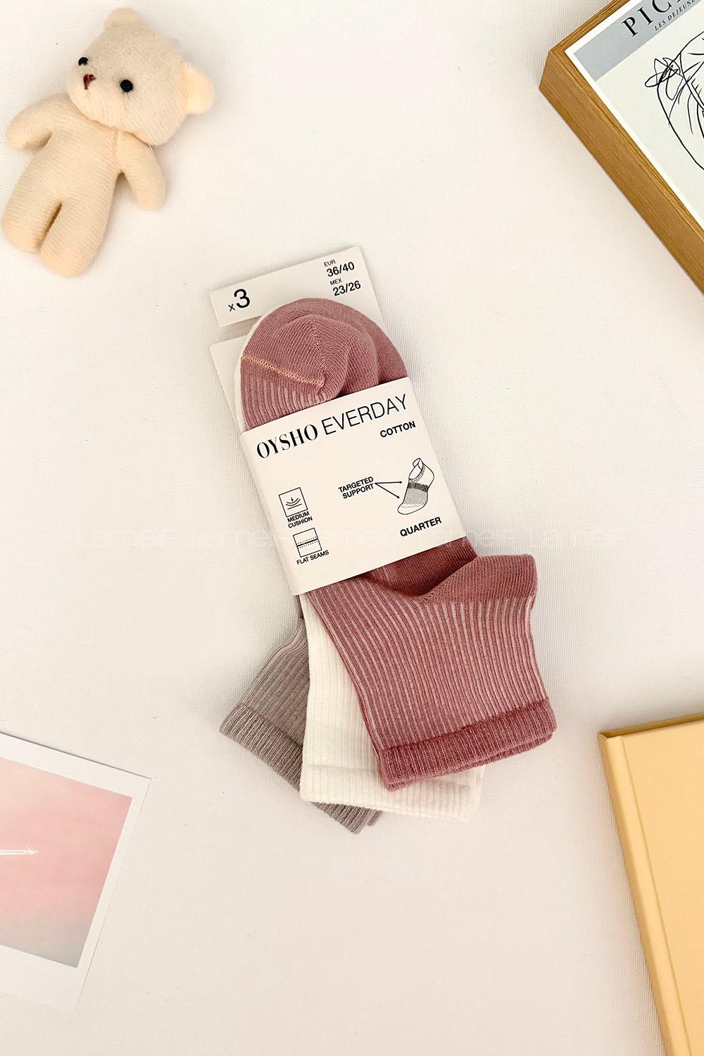 Lamelif 3lü Fırfırlı Kolej Çorap