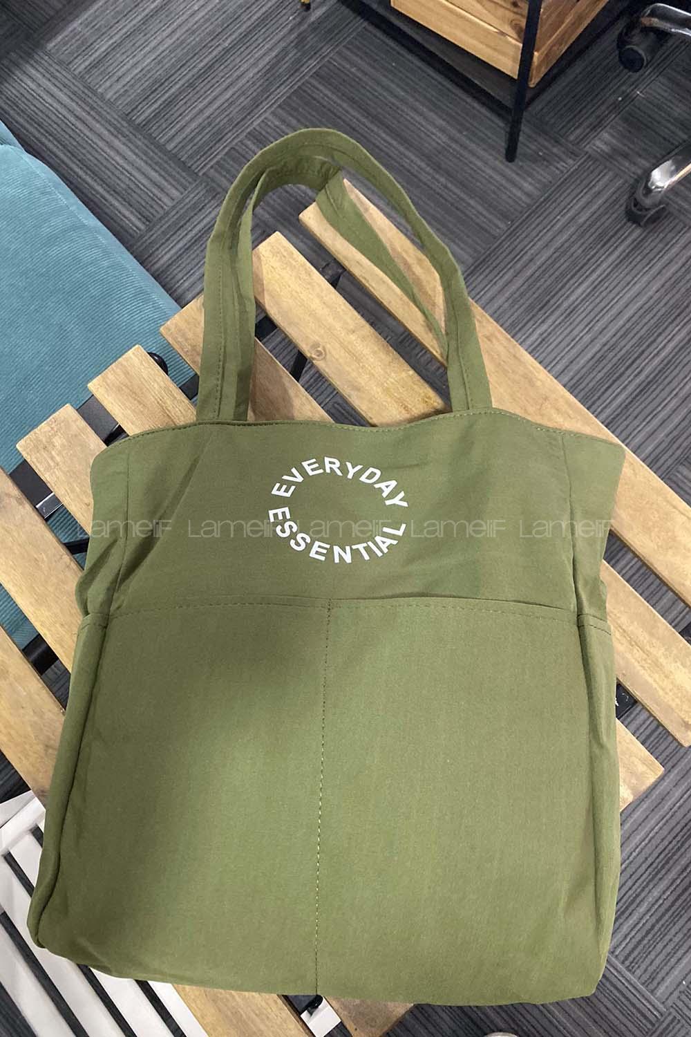Lamelif Shopper Bag Kadın Çanta Haki