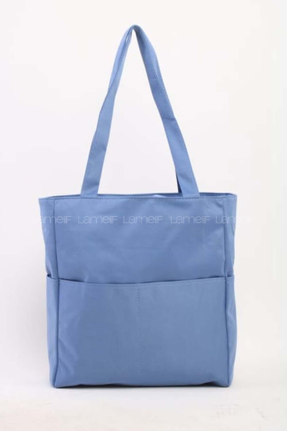 Lamelif Shopper Bag Kadın Çanta Mavi
