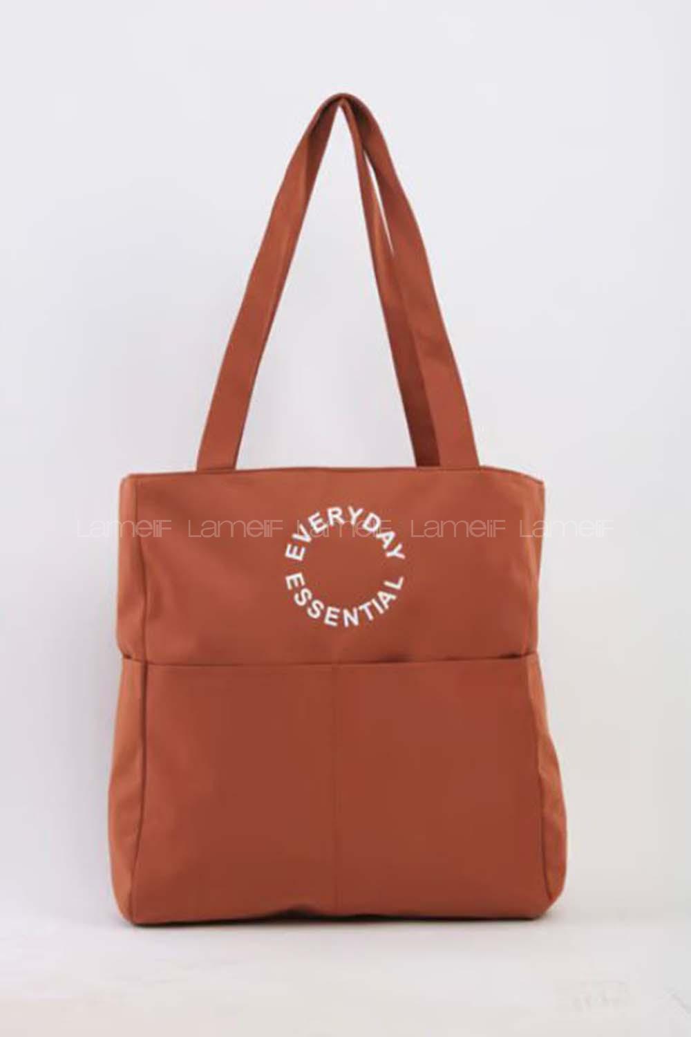 Lamelif Shopper Bag Kadın Çanta Taba