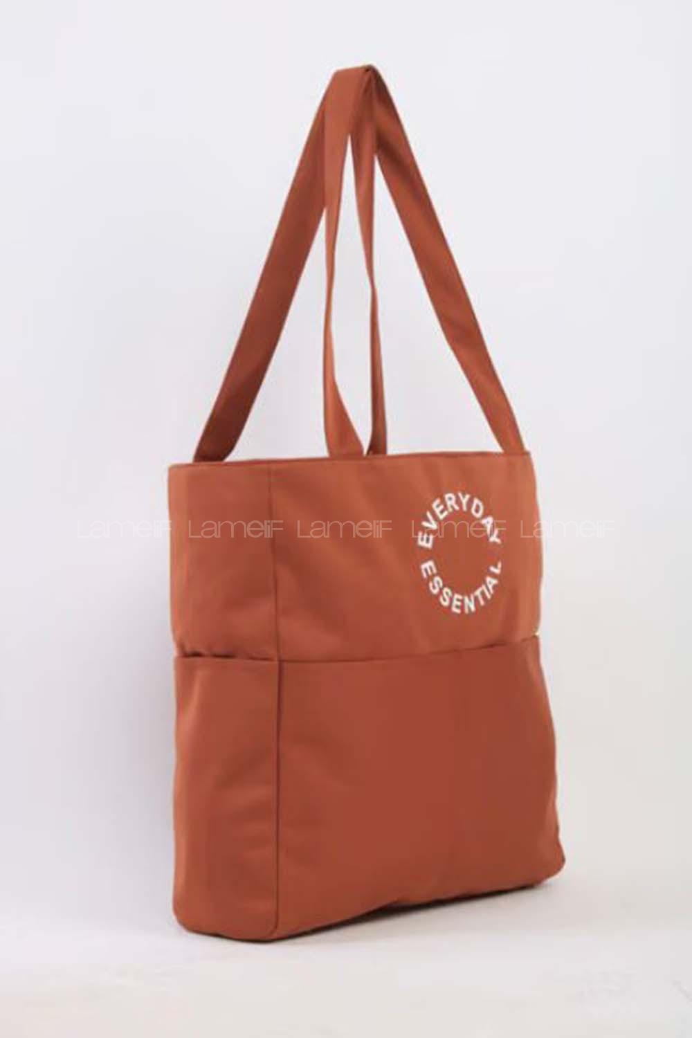 Lamelif Shopper Bag Kadın Çanta Taba