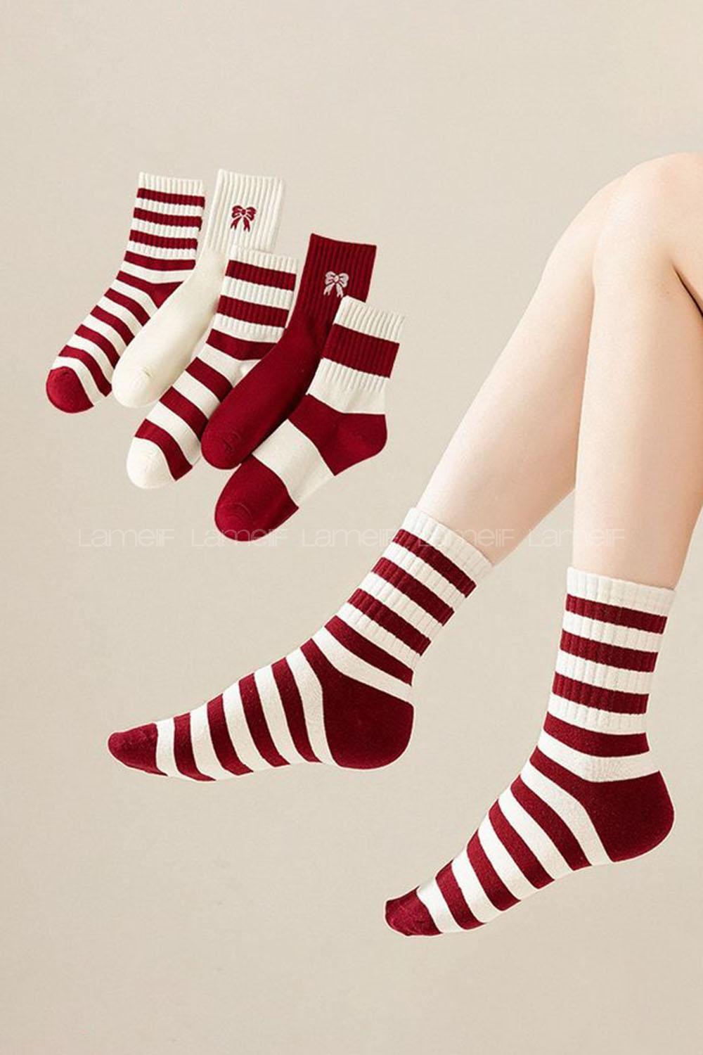 Lamelif 5li Penye Fiyonk Konsept Çorap