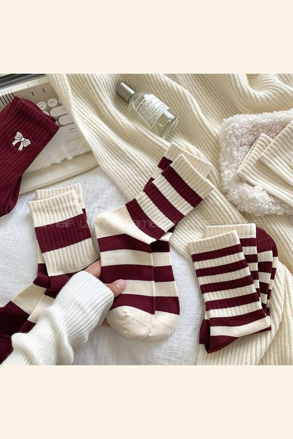 Lamelif 5li Penye Fiyonk Konsept Çorap