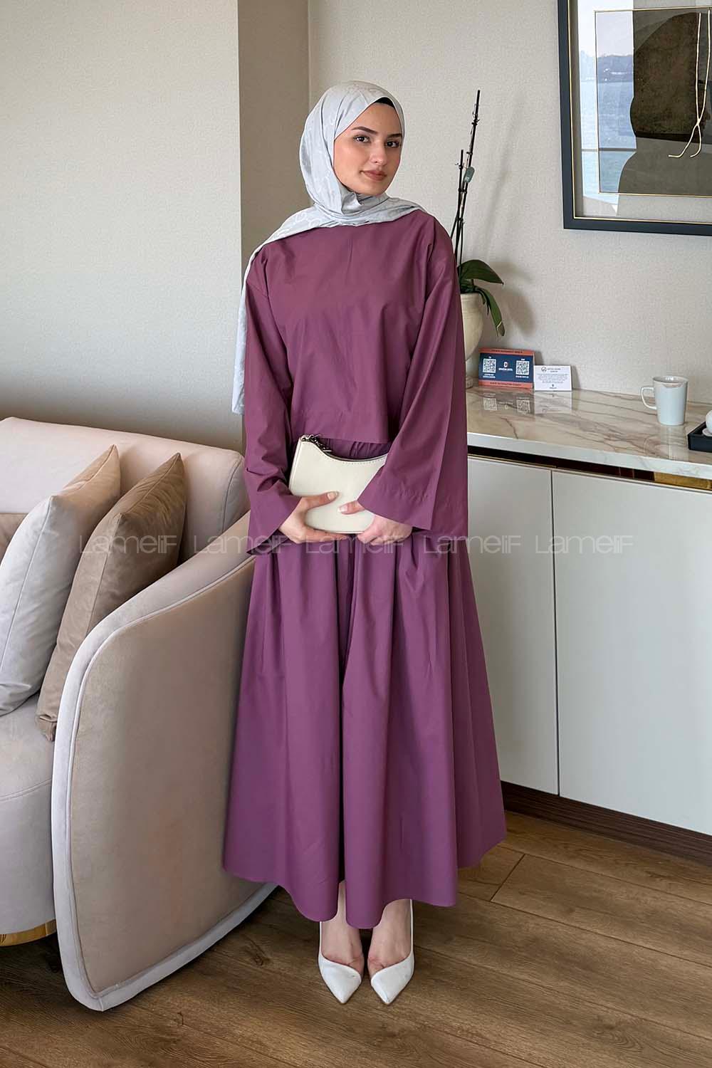 Lamelif Etekli Takım Gül