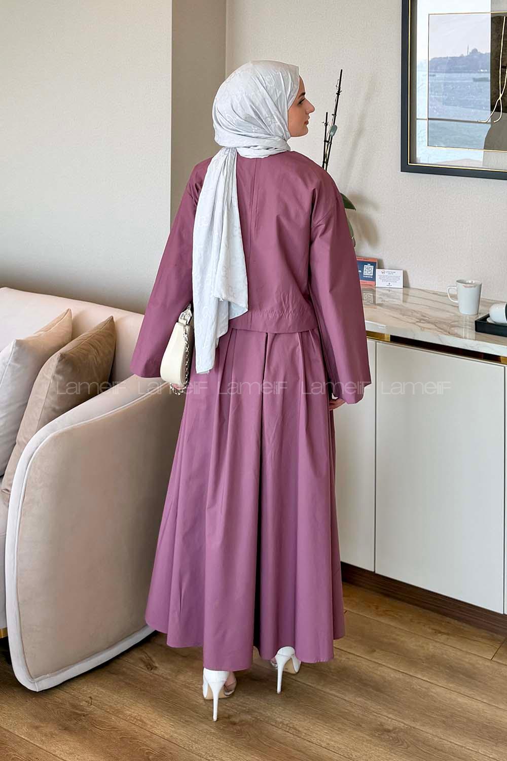 Lamelif Etekli Takım Gül