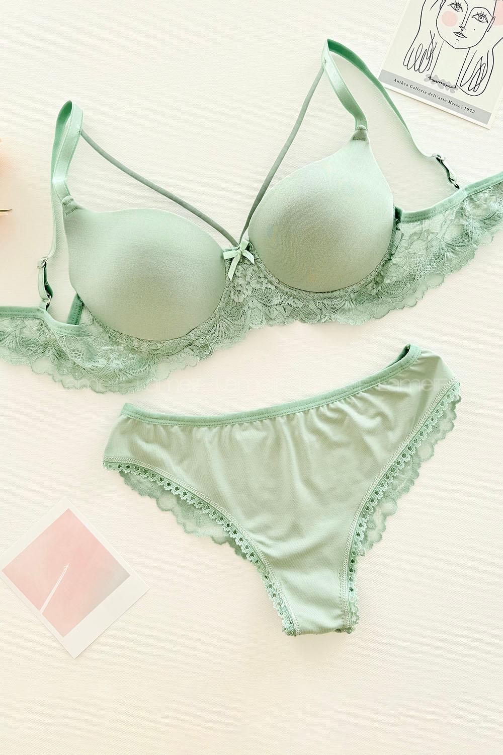 Lamelif Mikro Bralet Sütyen Takım