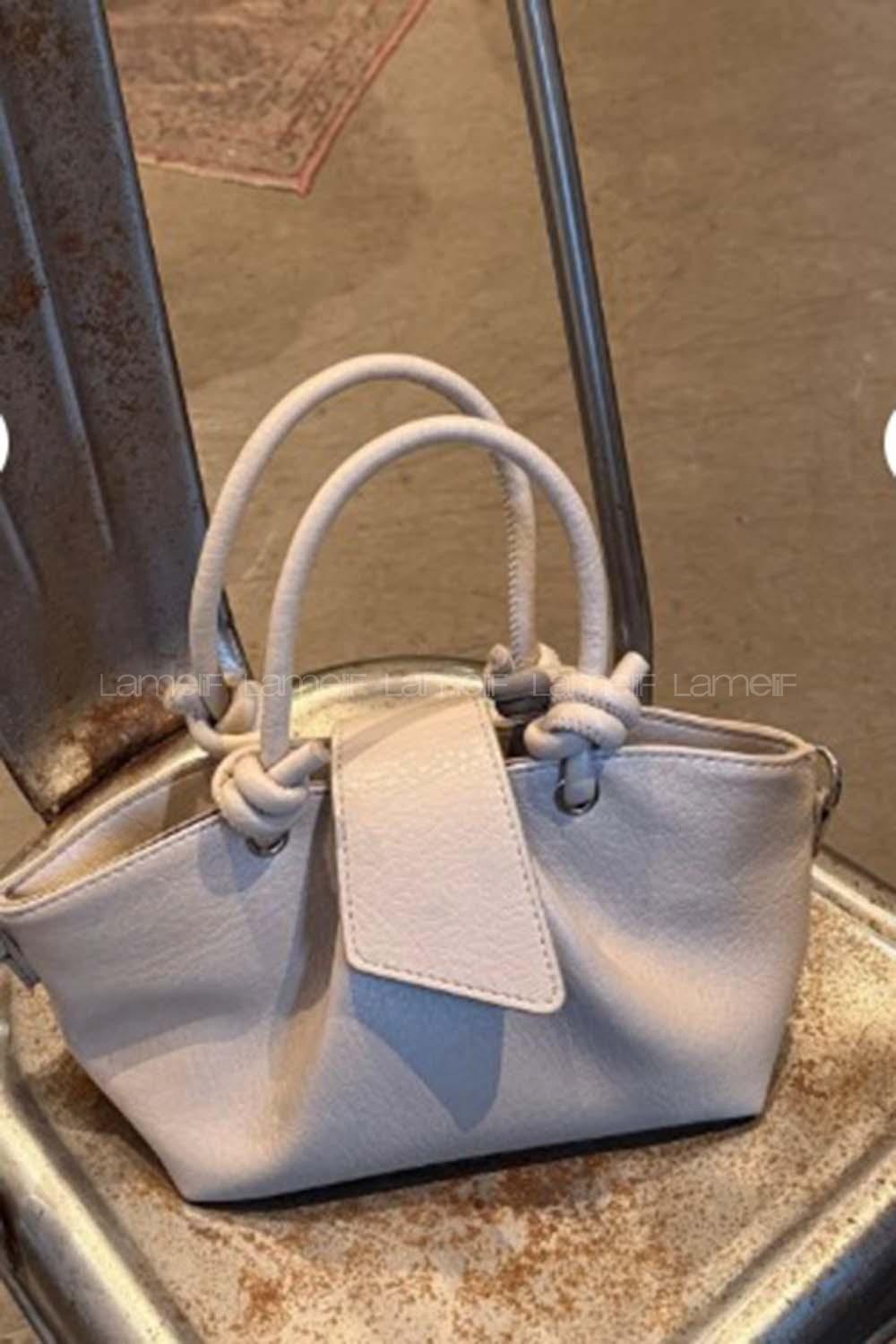 Lamelif Paris Kadın Pase Soft Deri Askılı Çanta Vizonrengi