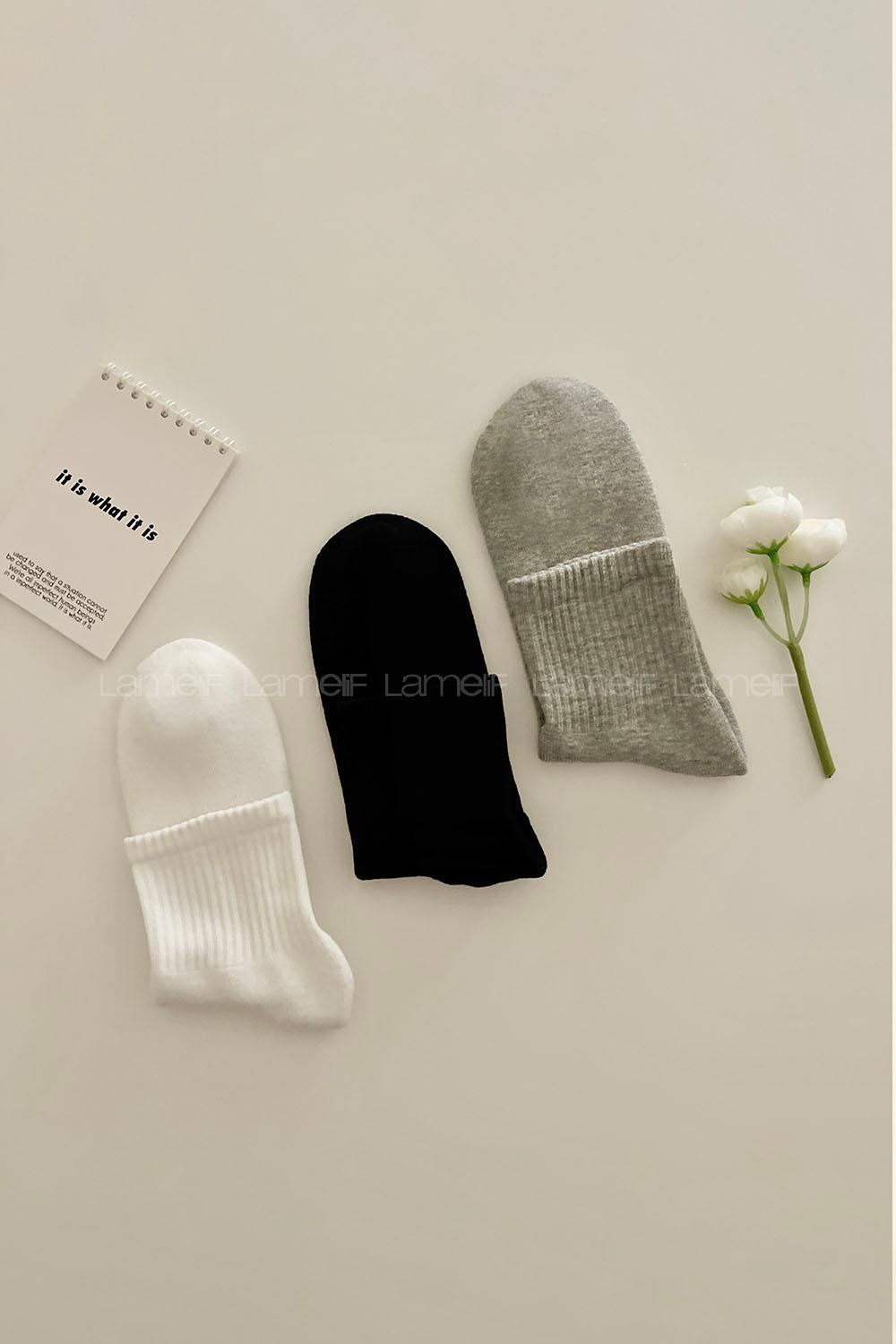 Lamelif 3lü Taban Havlu Bambu Erkek Çorap