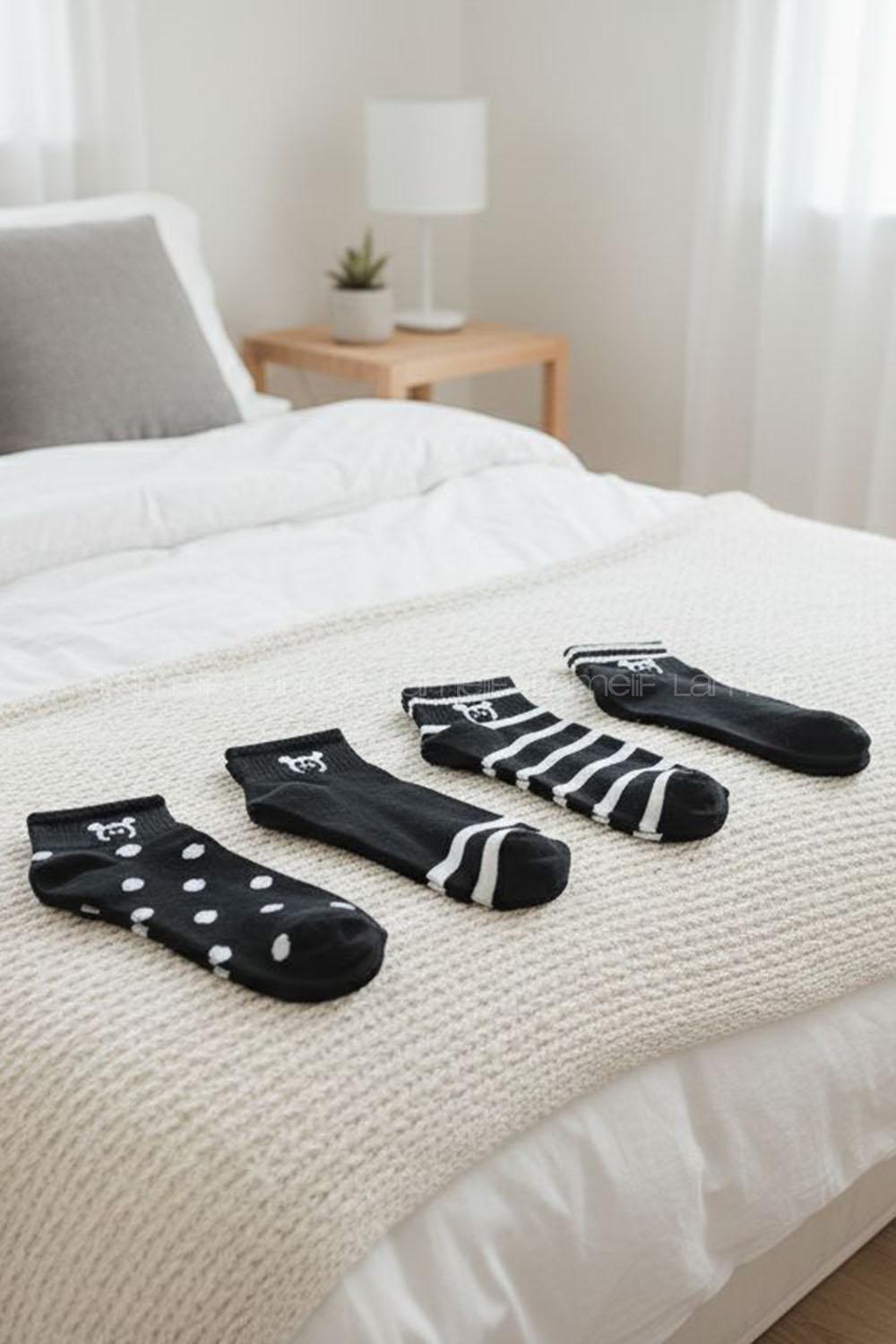 Lamelif 8li Mickey Çorap