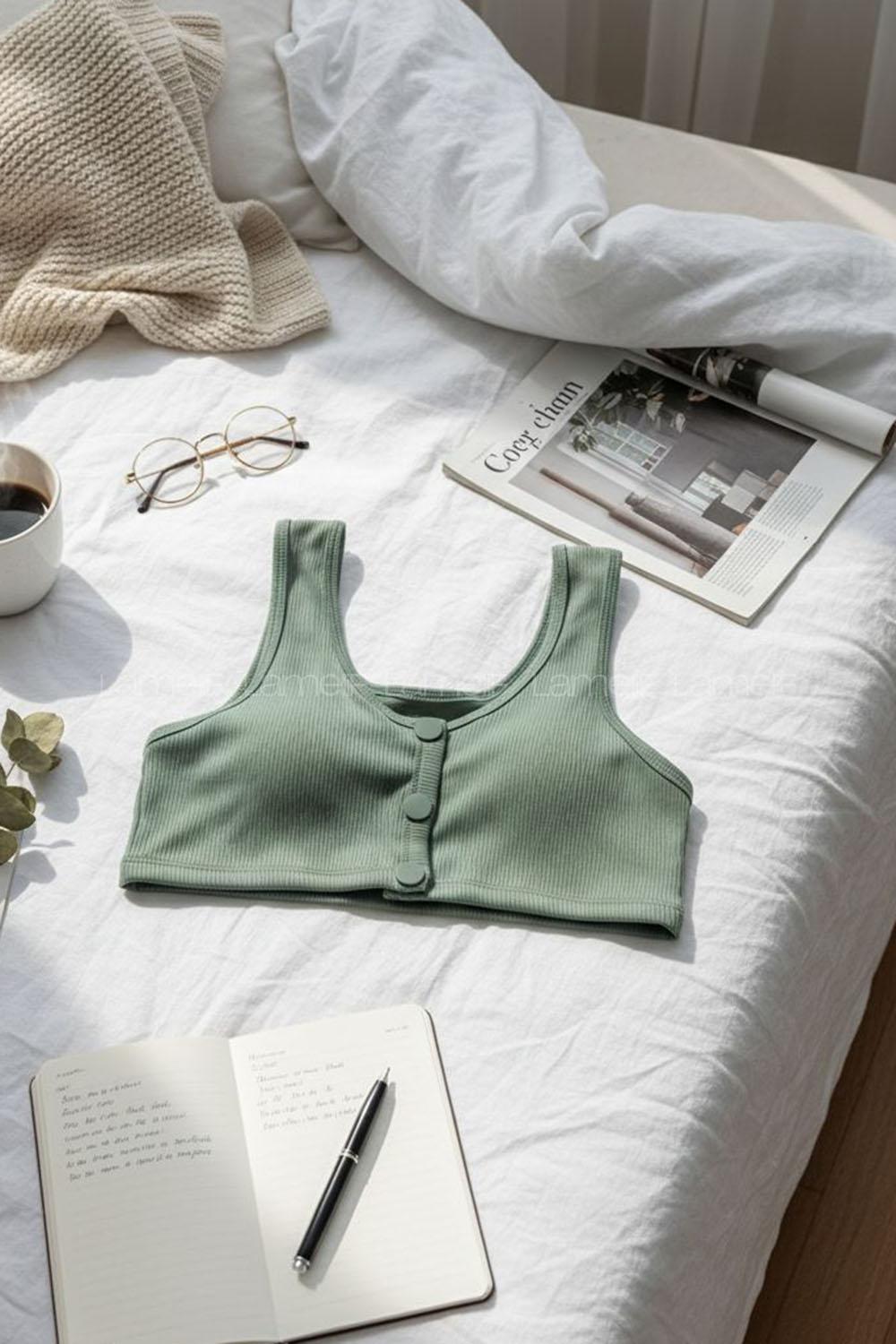 Lamelif Askılı Pedli Sporcu Sütyen