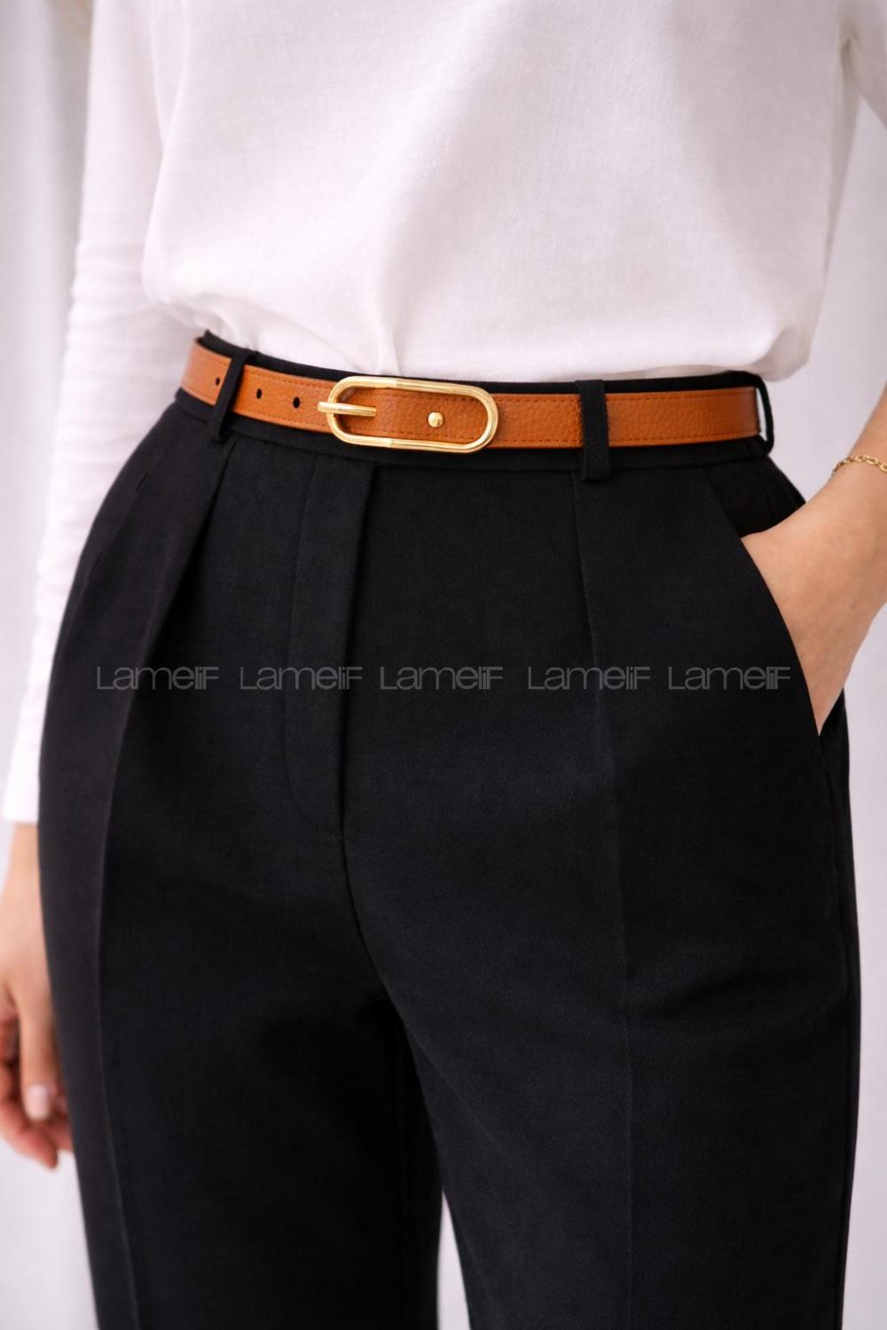 Lamelif Kadın Prestige İnce Gold Tokalı