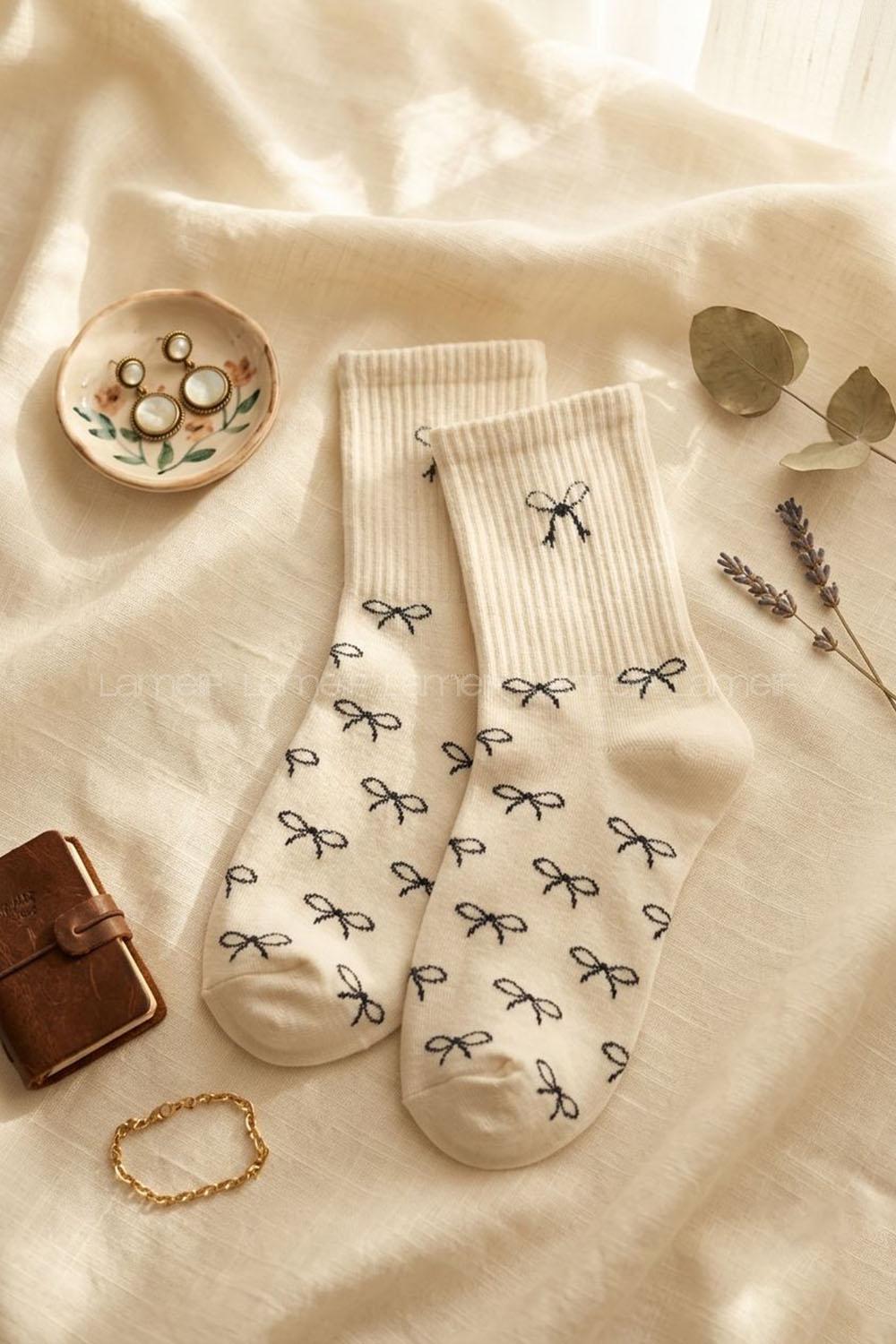 Lamelif Penye Fiyonl Kolej Çorap