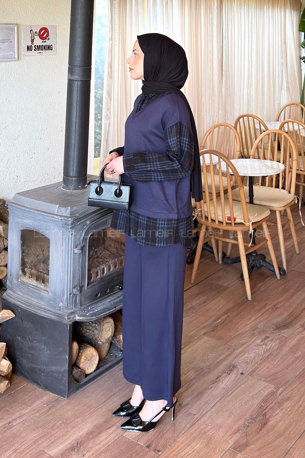 sen İkili Takım Lacivert