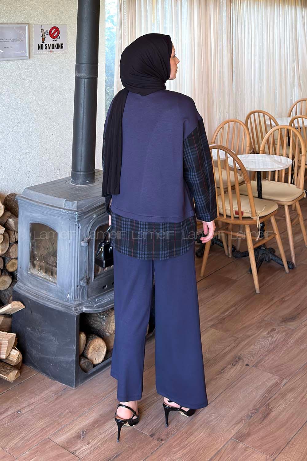 sen İkili Takım Lacivert