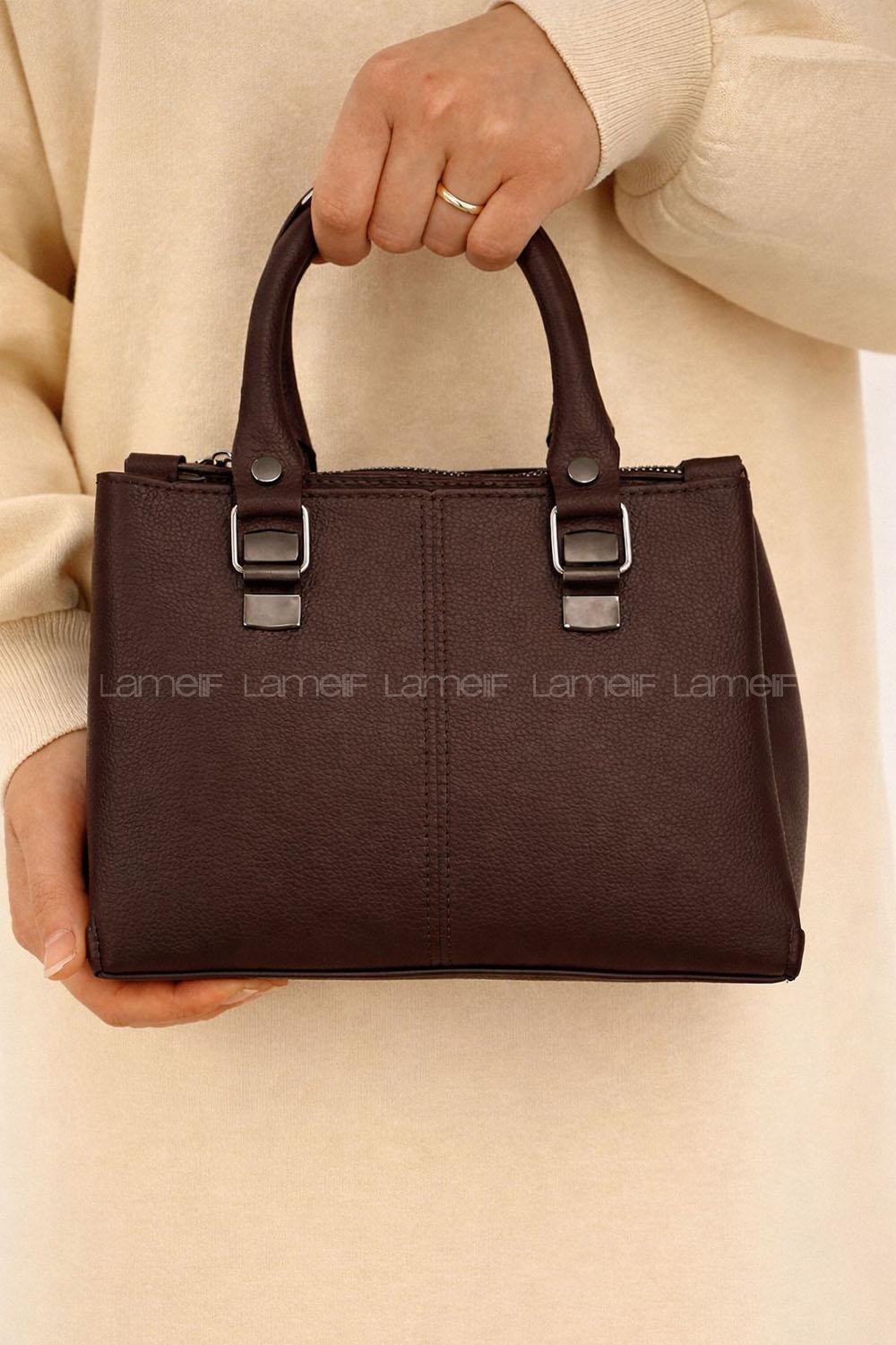 Lamelif  Luna Çanta Acı Kahve