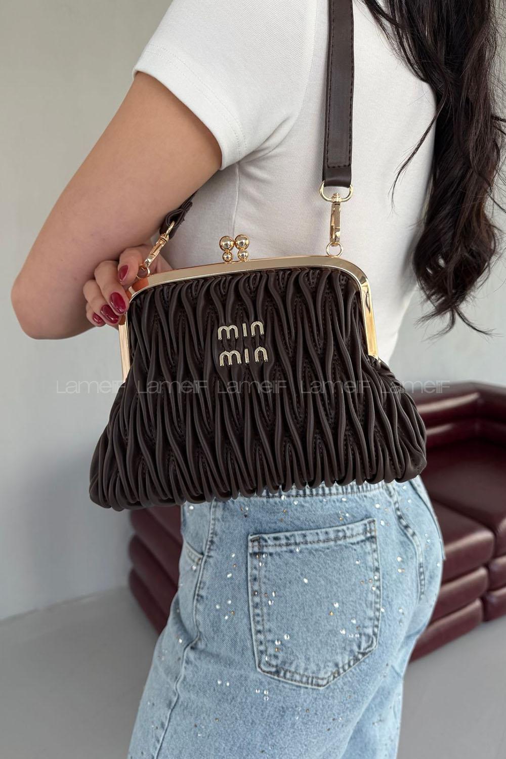 Lamelif MınMın Kadın El ve Omuz Çantası