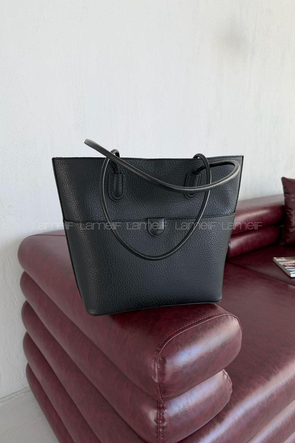 Lamelif Novaa Kadın El ve Omuz Çantası İç Çantalı