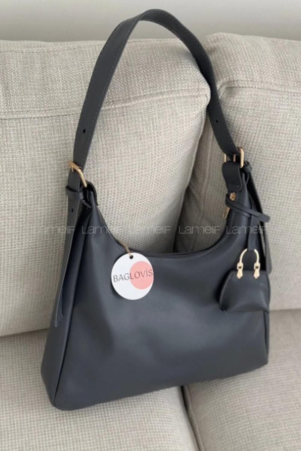 Lamelif Rosy Mini Cüzdanlı Kadın Omuz ve El Çantası