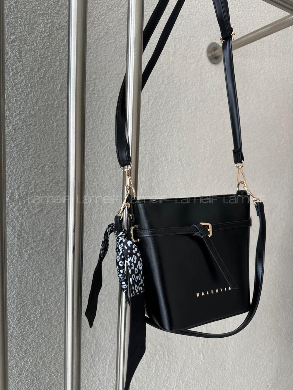 Lamelif Kadın Valentia Fular Detaylı Çanta